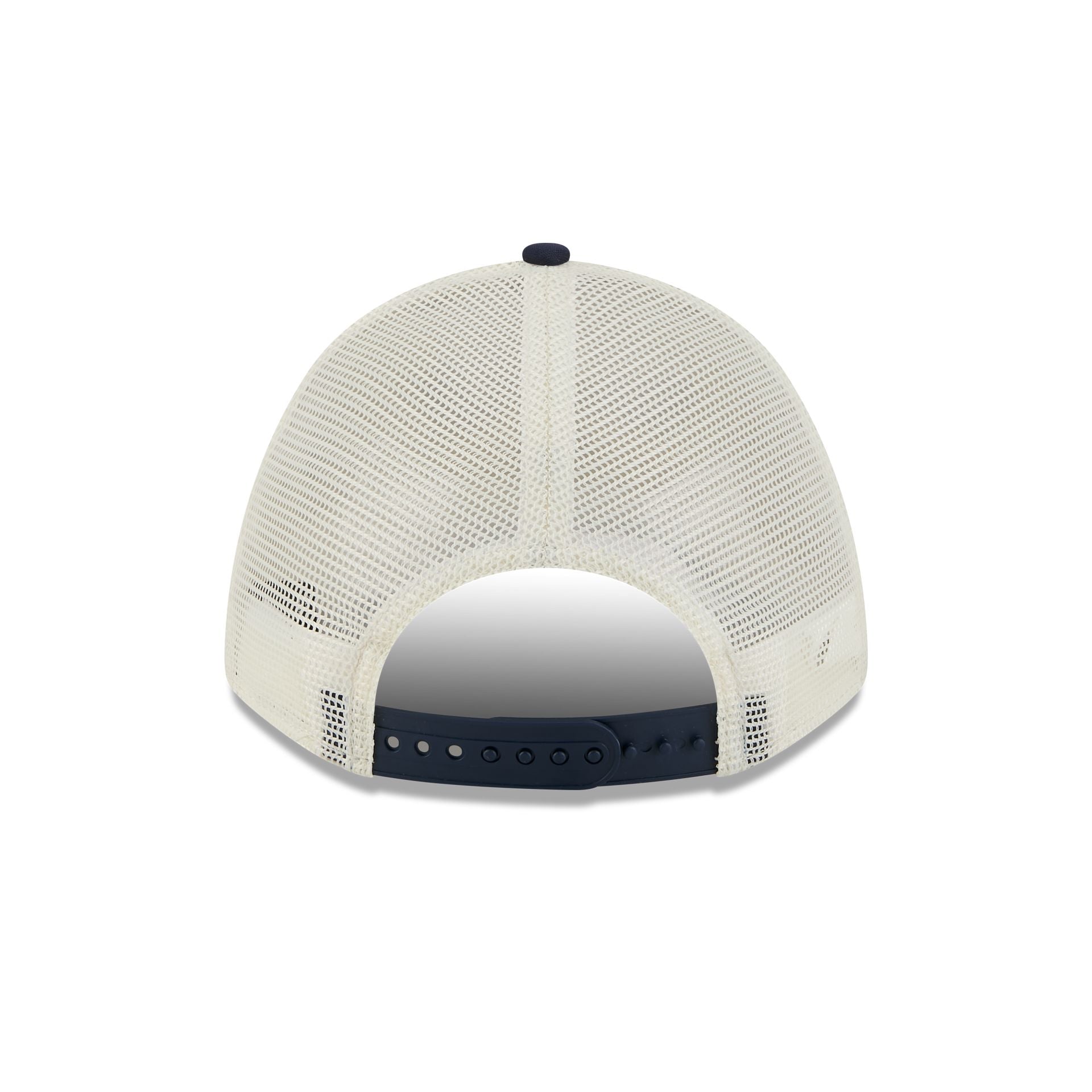 Connecticut Huskies Chrome Arch 9FORTY M-Crown A-Frame Trucker Hat - Image 6