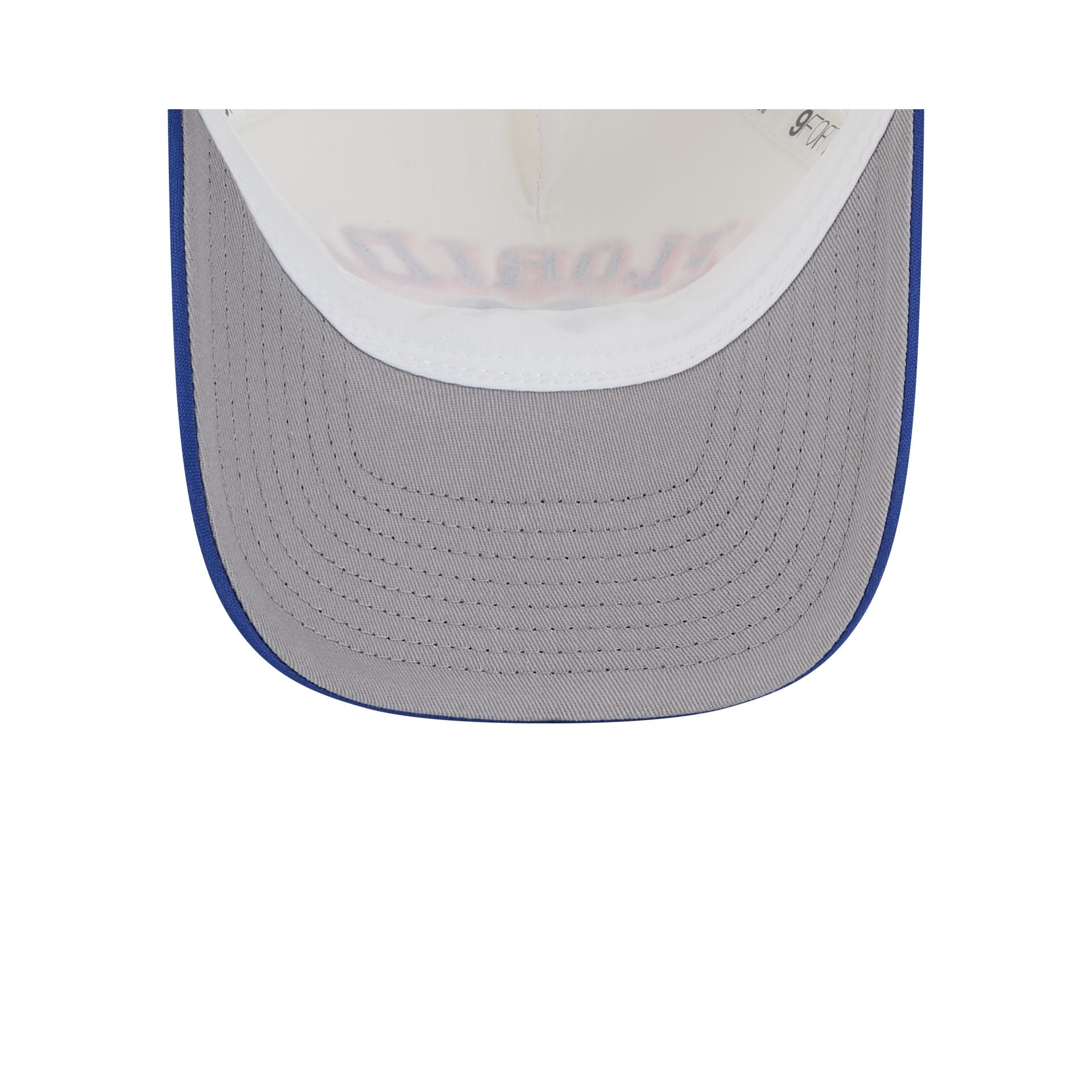 Florida Gators Chrome Arch 9FORTY M-Crown A-Frame Trucker Hat - Image 7
