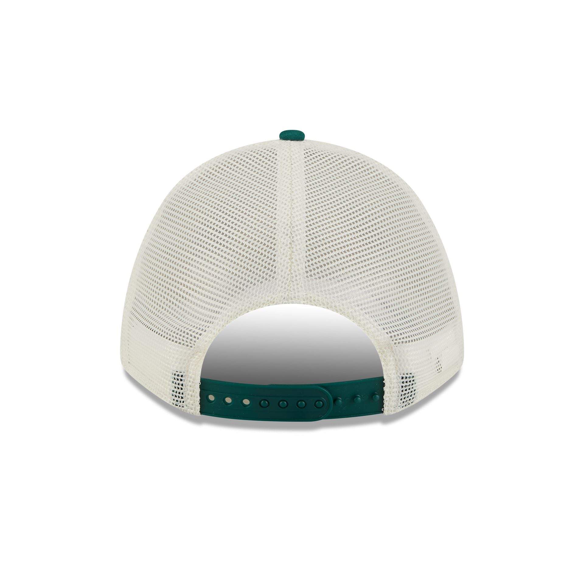 Michigan State Spartans Chrome Arch 9FORTY M-Crown A-Frame Trucker Hat - Image 6