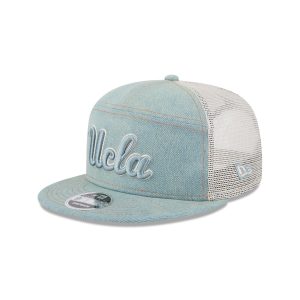 UCLA Bruins Denim Split Panel 9FIFTY Trucker Hat