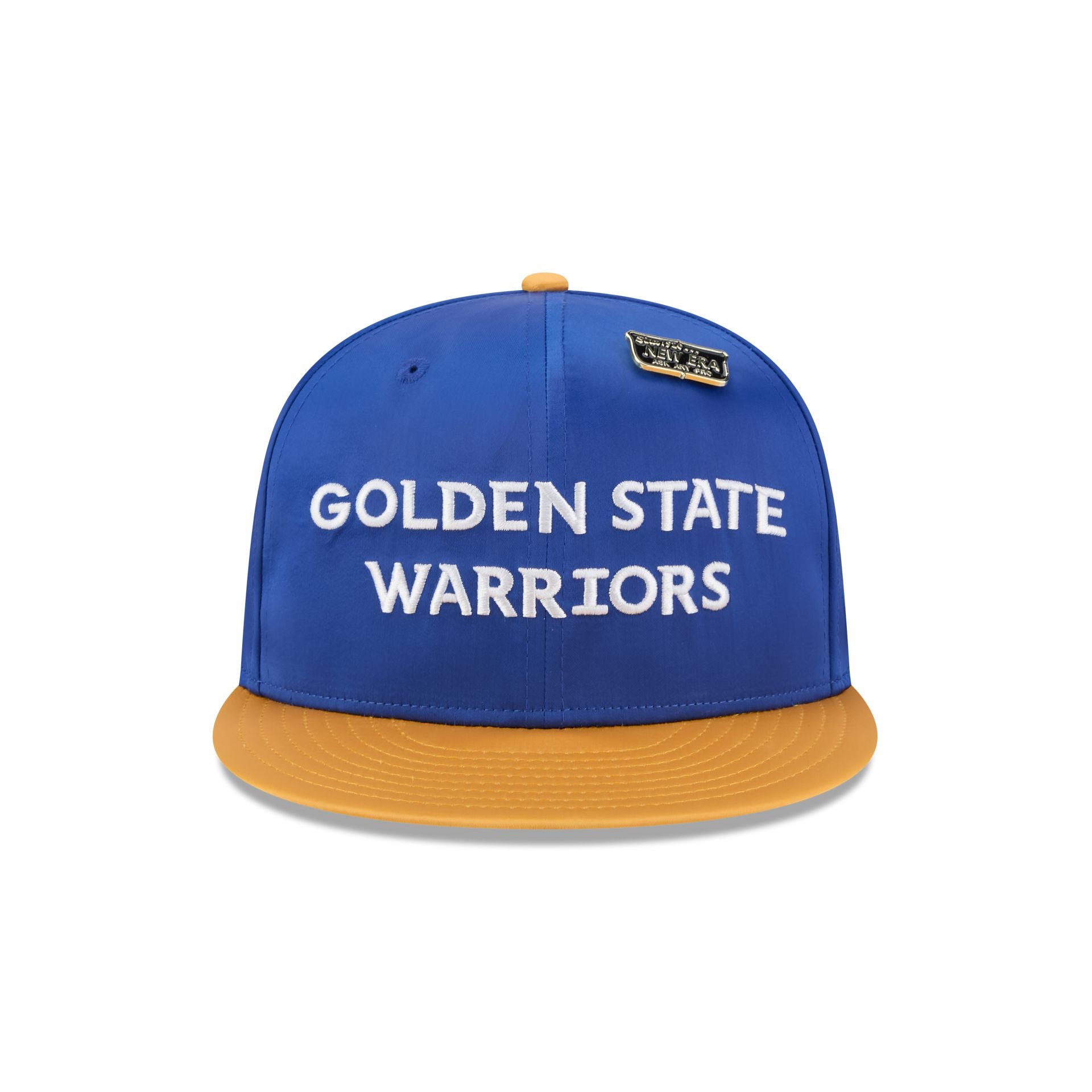 Golden State Warriors Satin Pin 9FIFTY Snapback Hat - Image 2