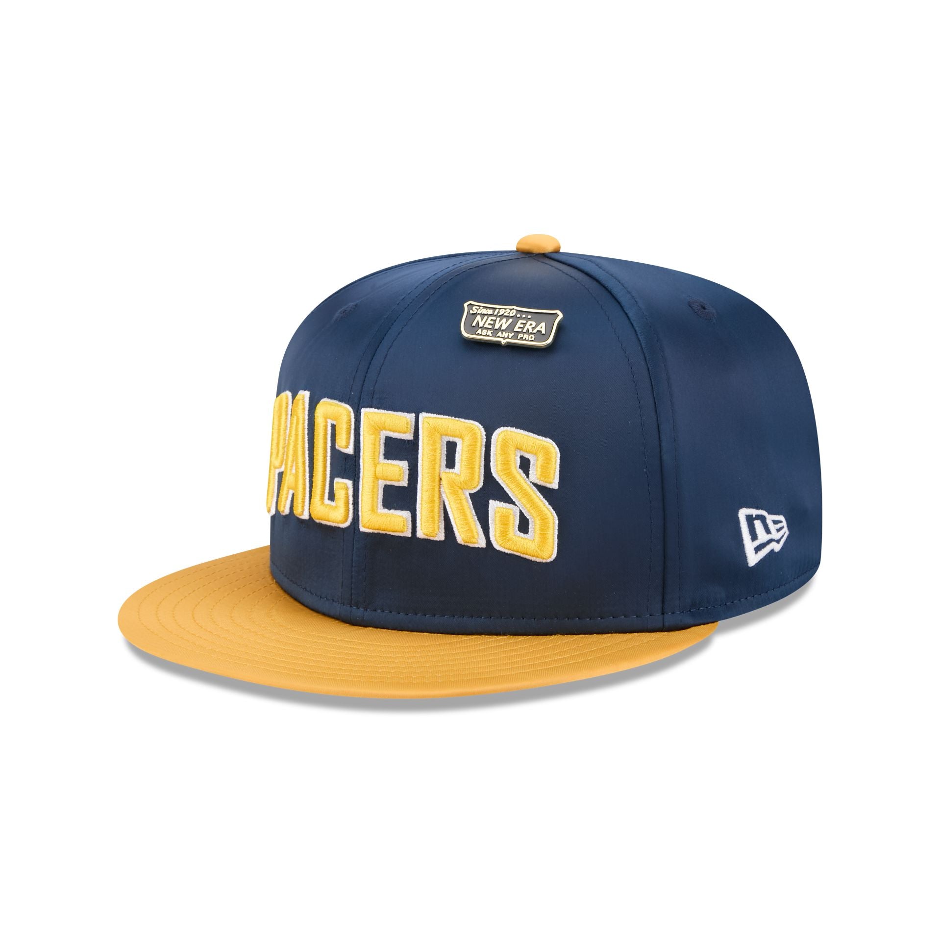 Indiana Pacers Satin Pin 9FIFTY Snapback Hat - Image 3