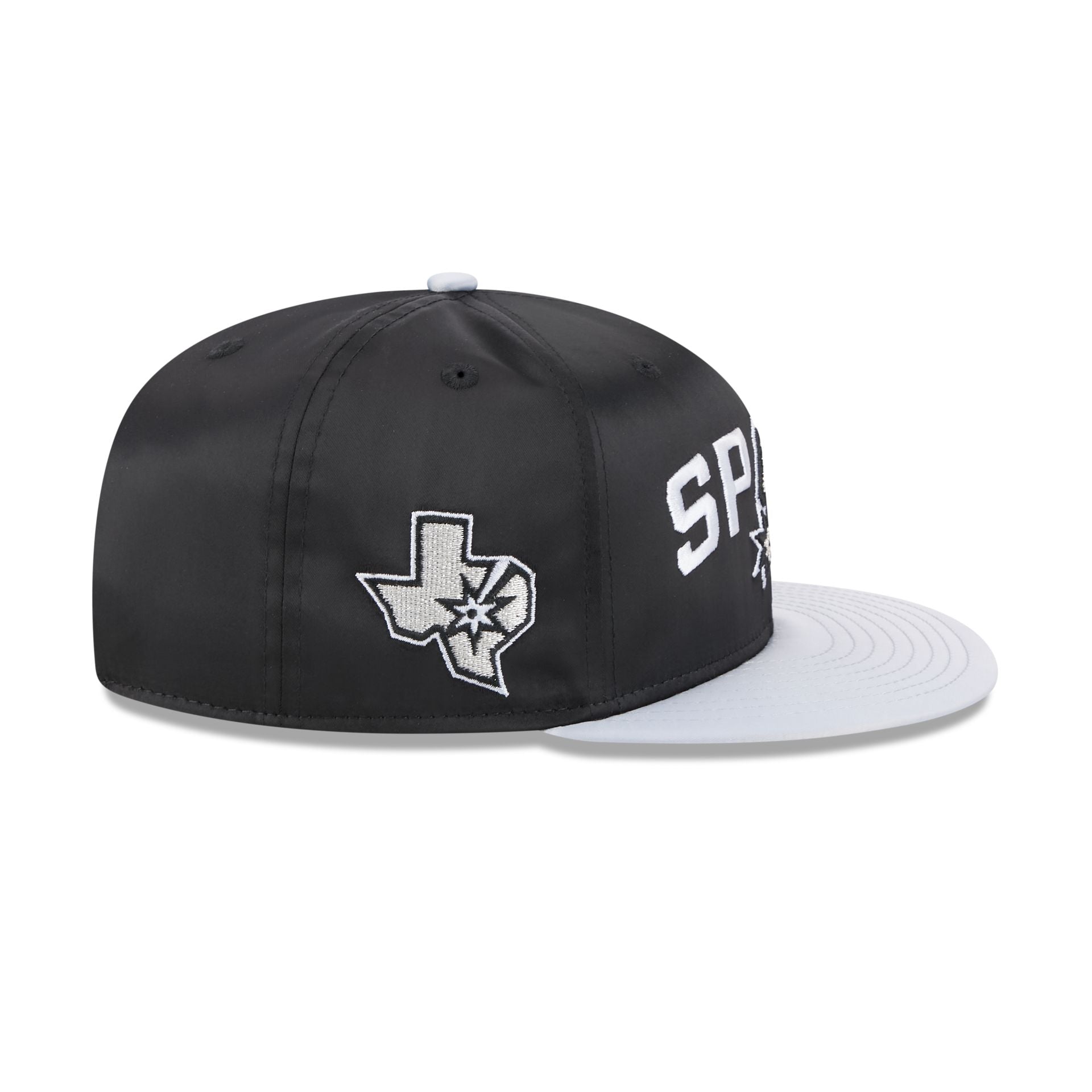 San Antonio Spurs Satin Pin 9FIFTY Snapback Hat - Image 4