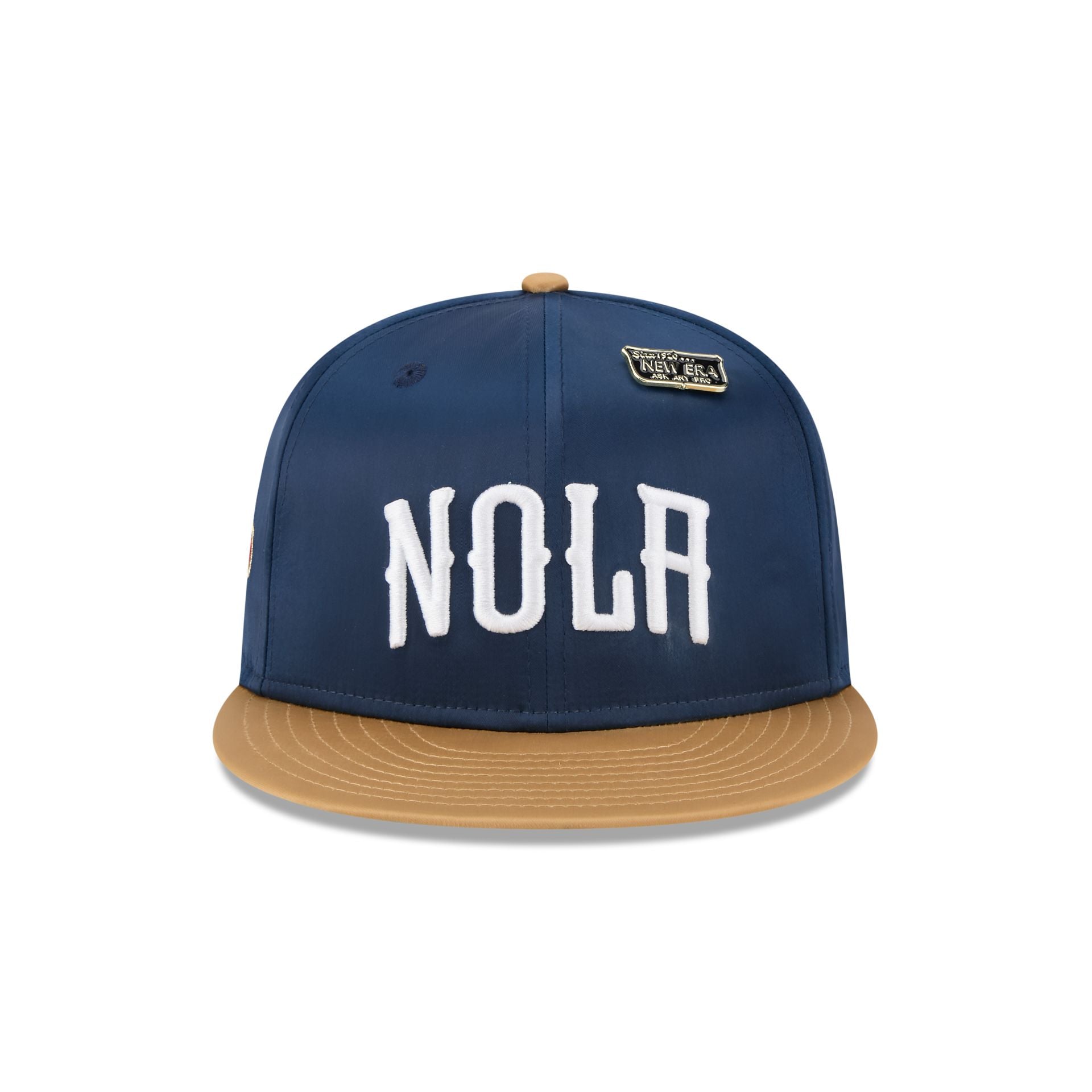 New Orleans Pelicans Satin Pin 9FIFTY Snapback Hat - Image 2