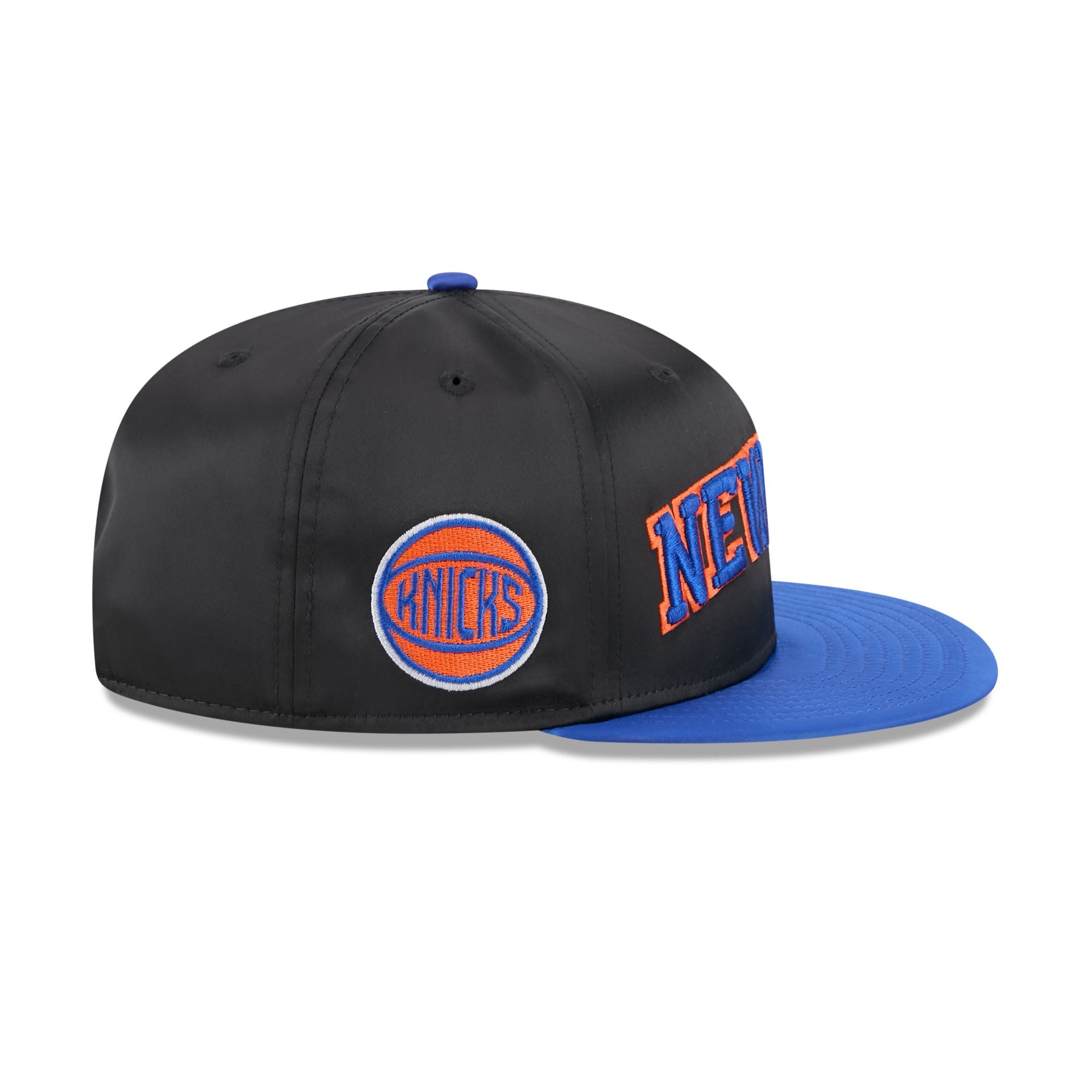 New York Knicks Satin Pin 9FIFTY Snapback Hat - Image 4