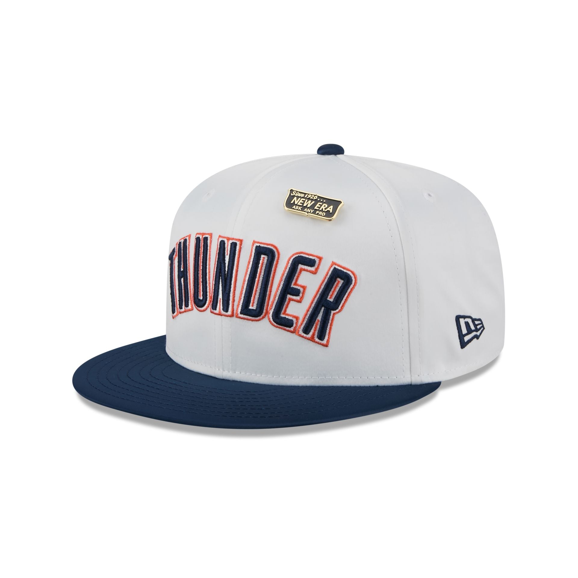 Oklahoma City Thunder Satin Pin 9FIFTY Snapback Hat - Image 3