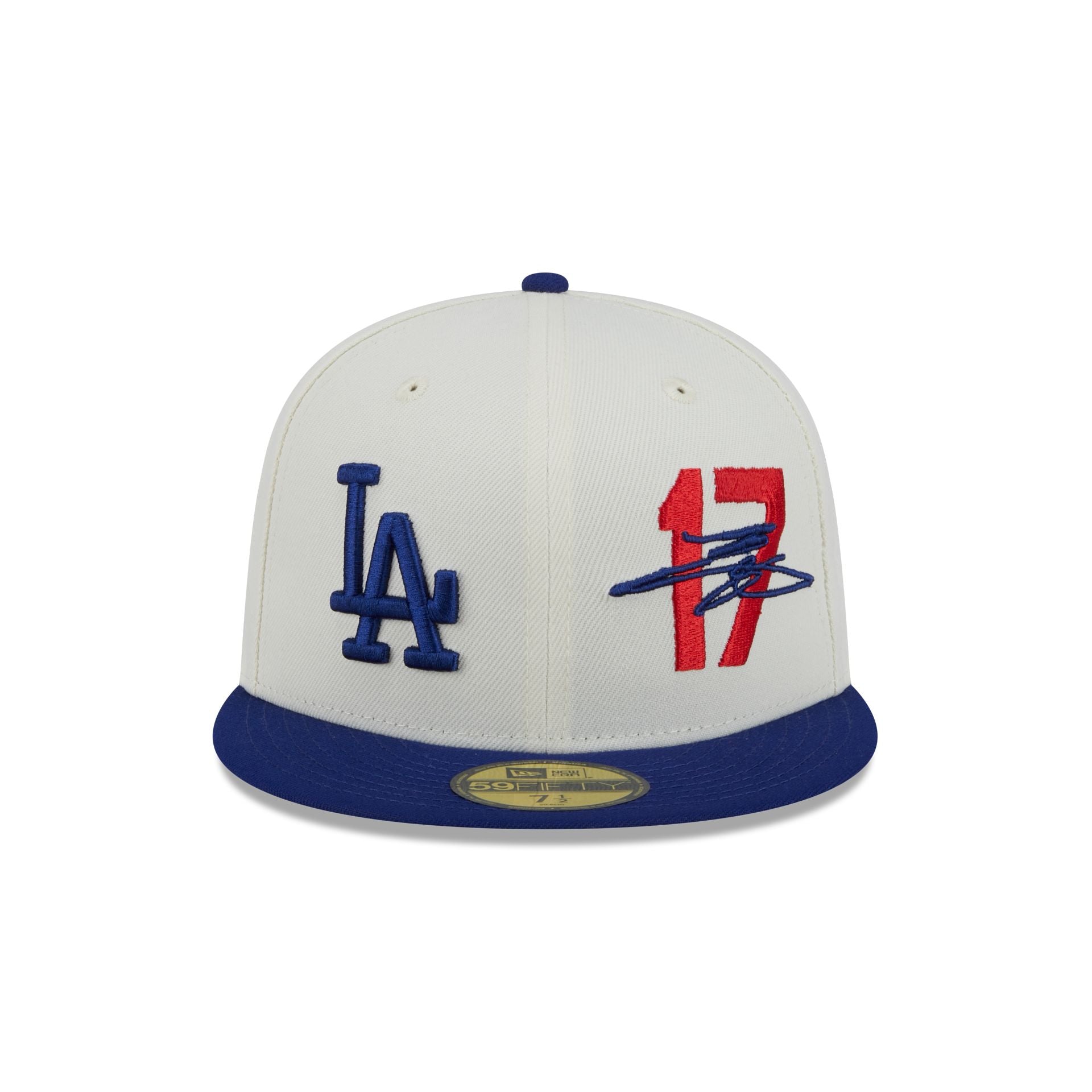 Los Angeles Dodgers Shohei Ohtani Chrome White 59FIFTY Fitted Hat - Image 2