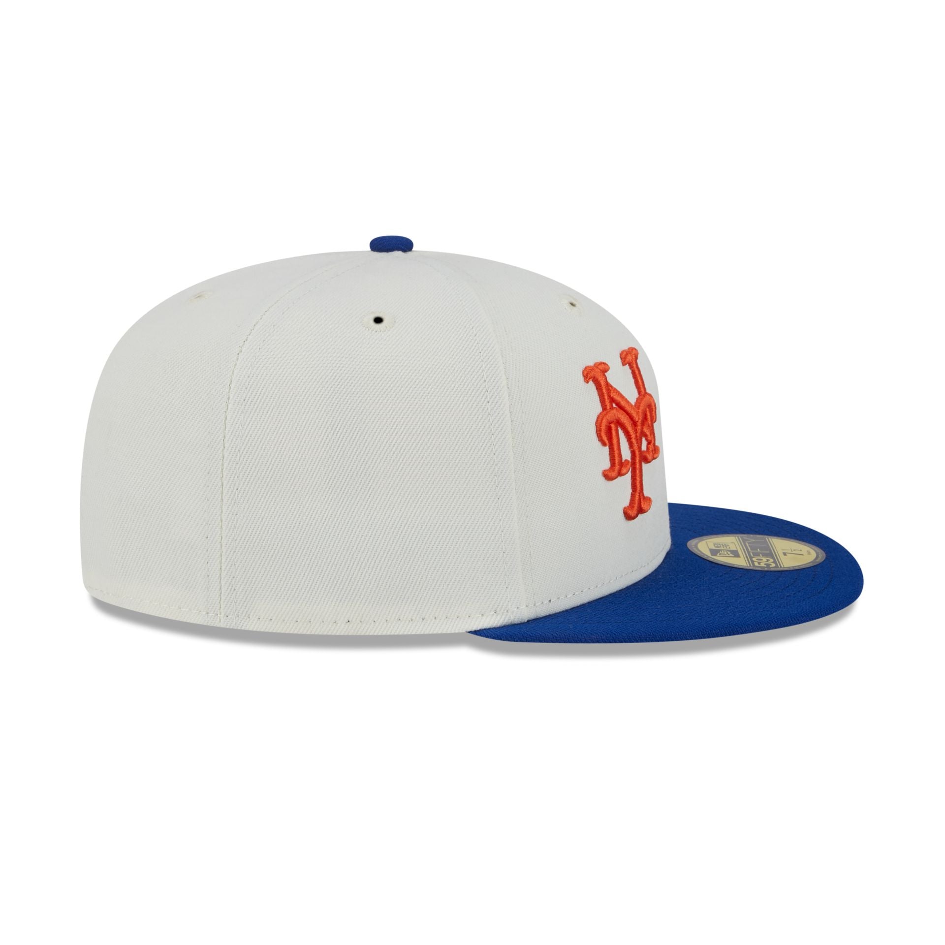 New York Mets Francisco Lindor Chrome White 59FIFTY Fitted Hat - Image 5