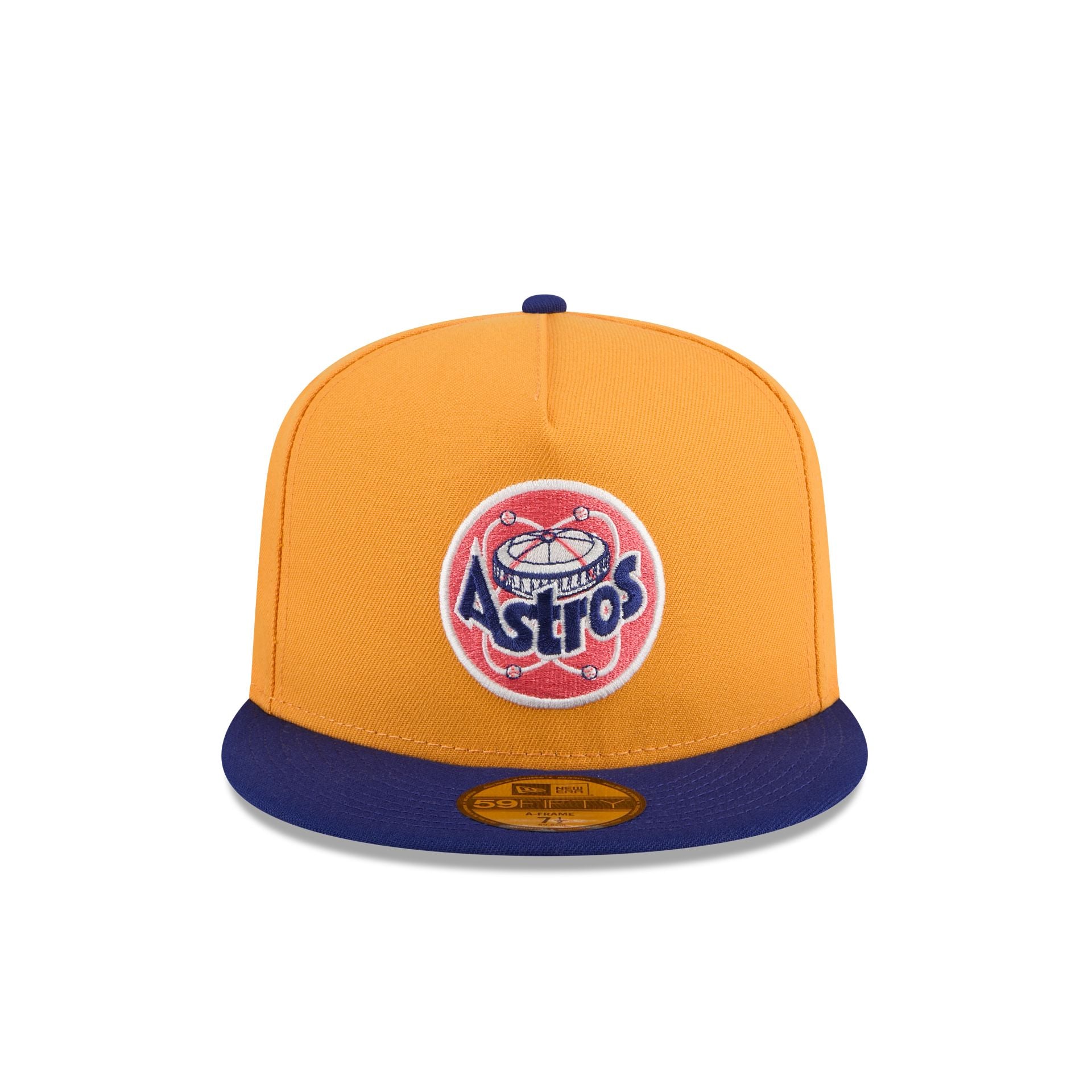 Houston Astros Gold 59FIFTY A-Frame Fitted Hat - Image 2