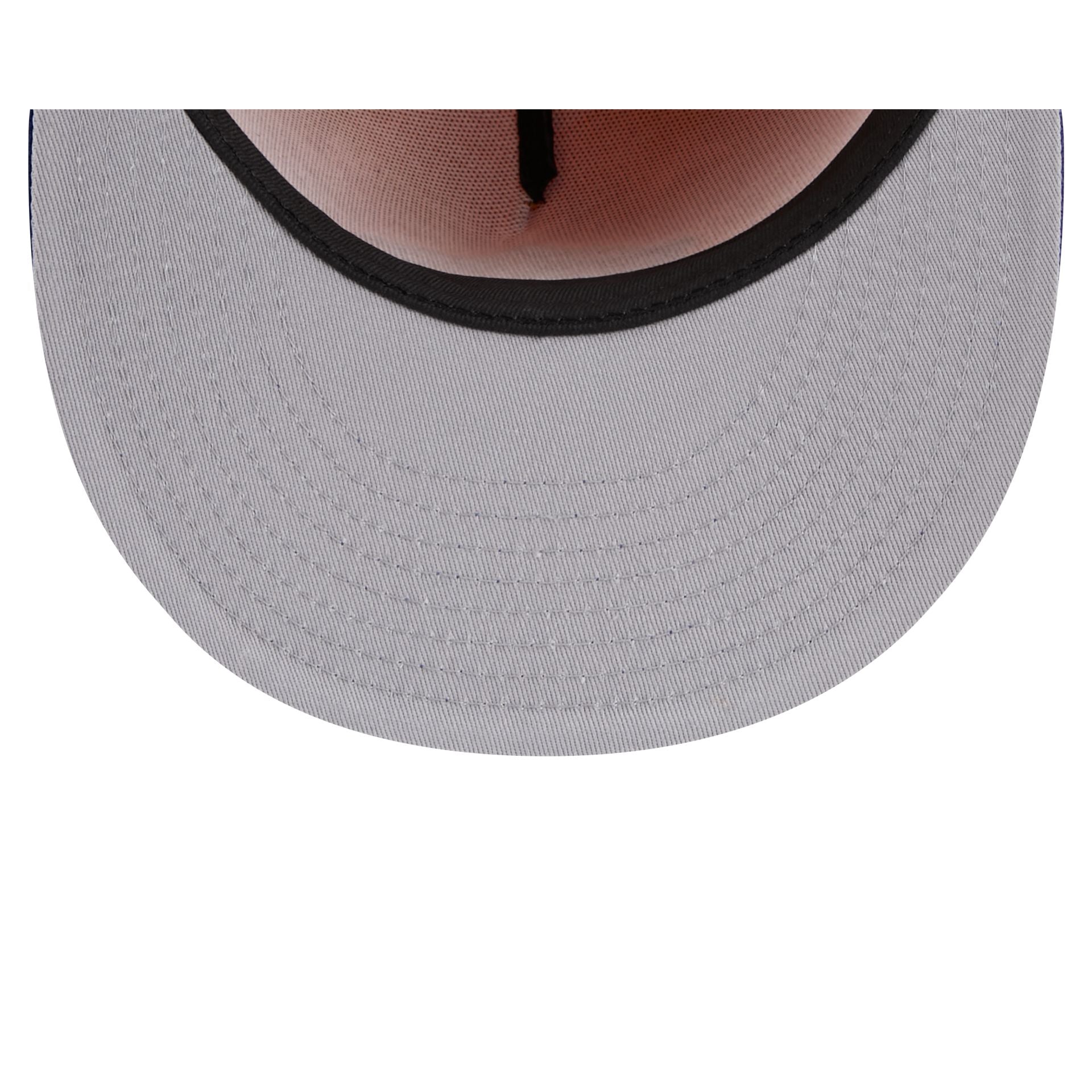 Texas Rangers Gold 59FIFTY A-Frame Fitted Hat - Image 7