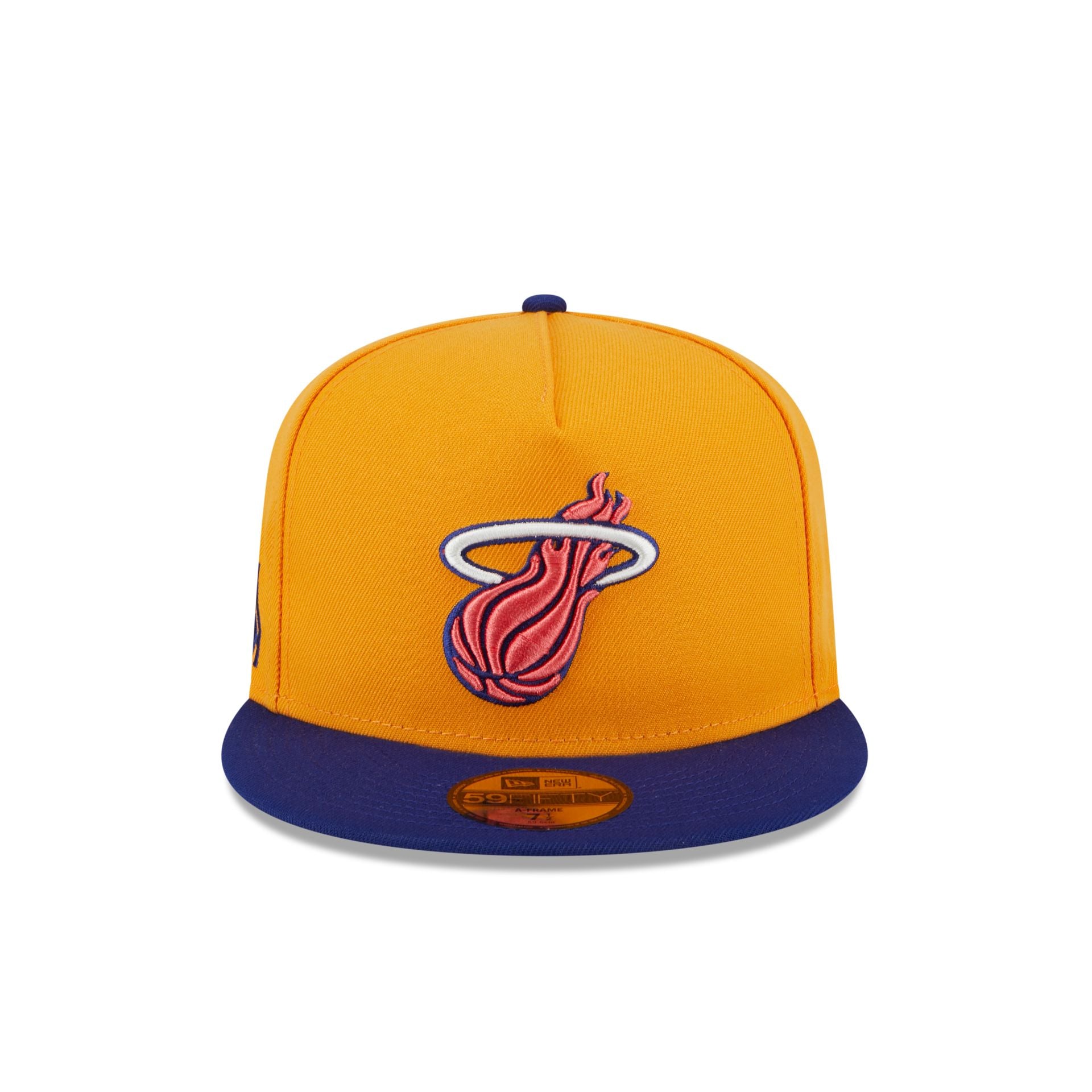 Miami Heat Gold 59FIFTY A-Frame Fitted Hat - Image 2