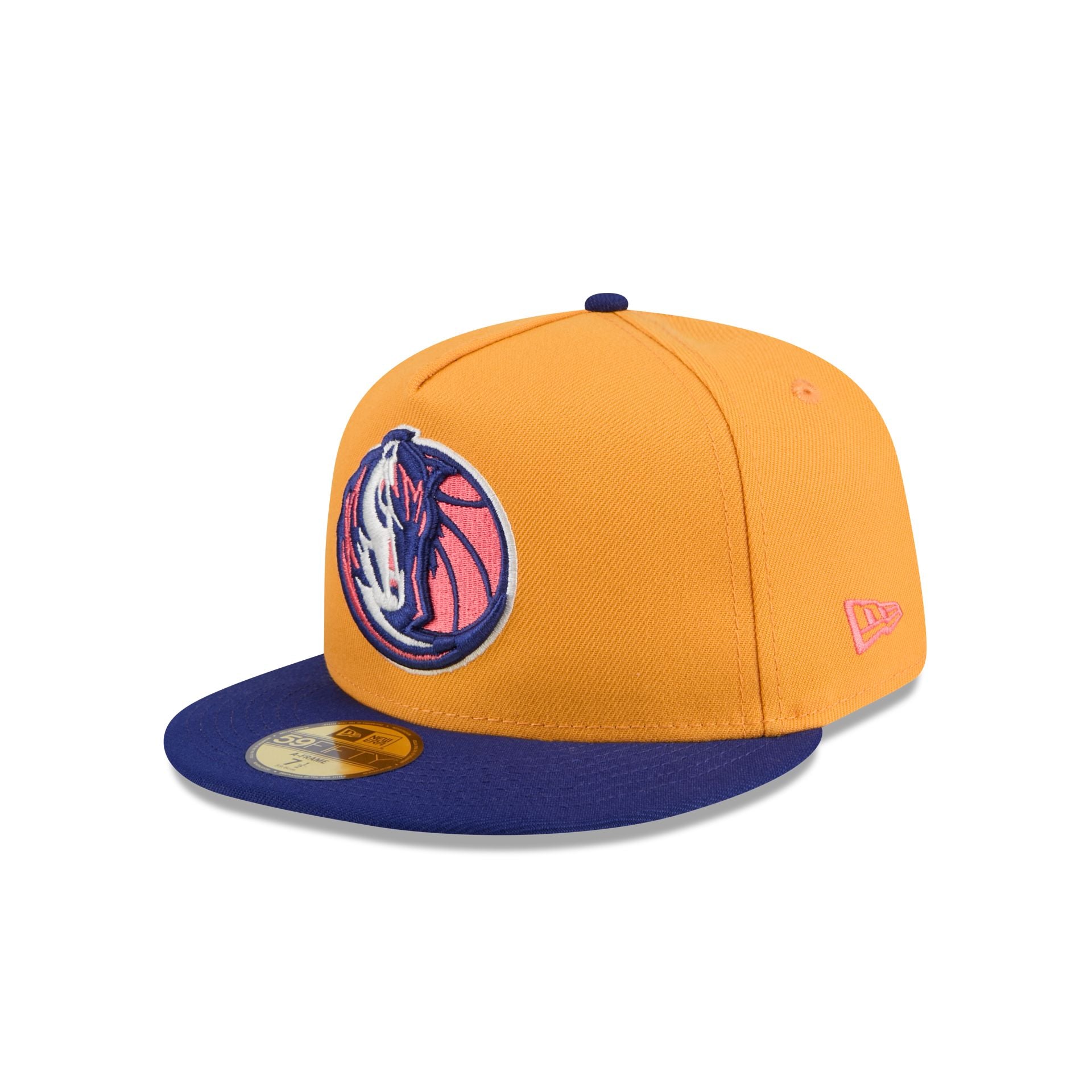 Dallas Mavericks Gold 59FIFTY A-Frame Fitted Hat - Image 3
