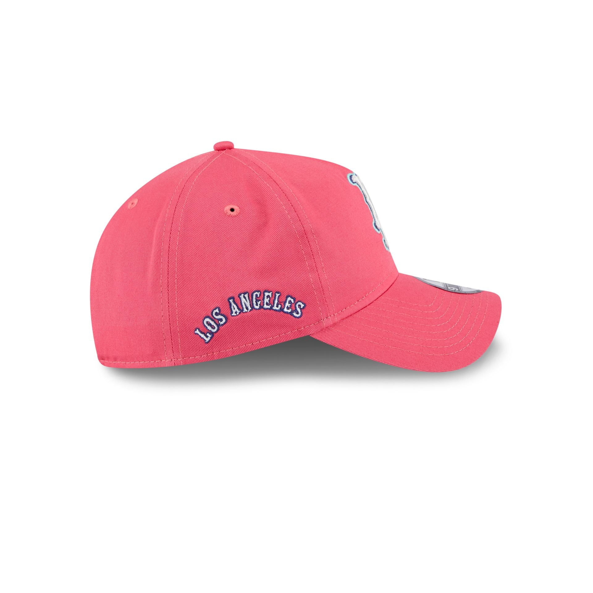 Los Angeles Angels Coral 9TWENTY A-Frame Adjustable Hat - Image 4