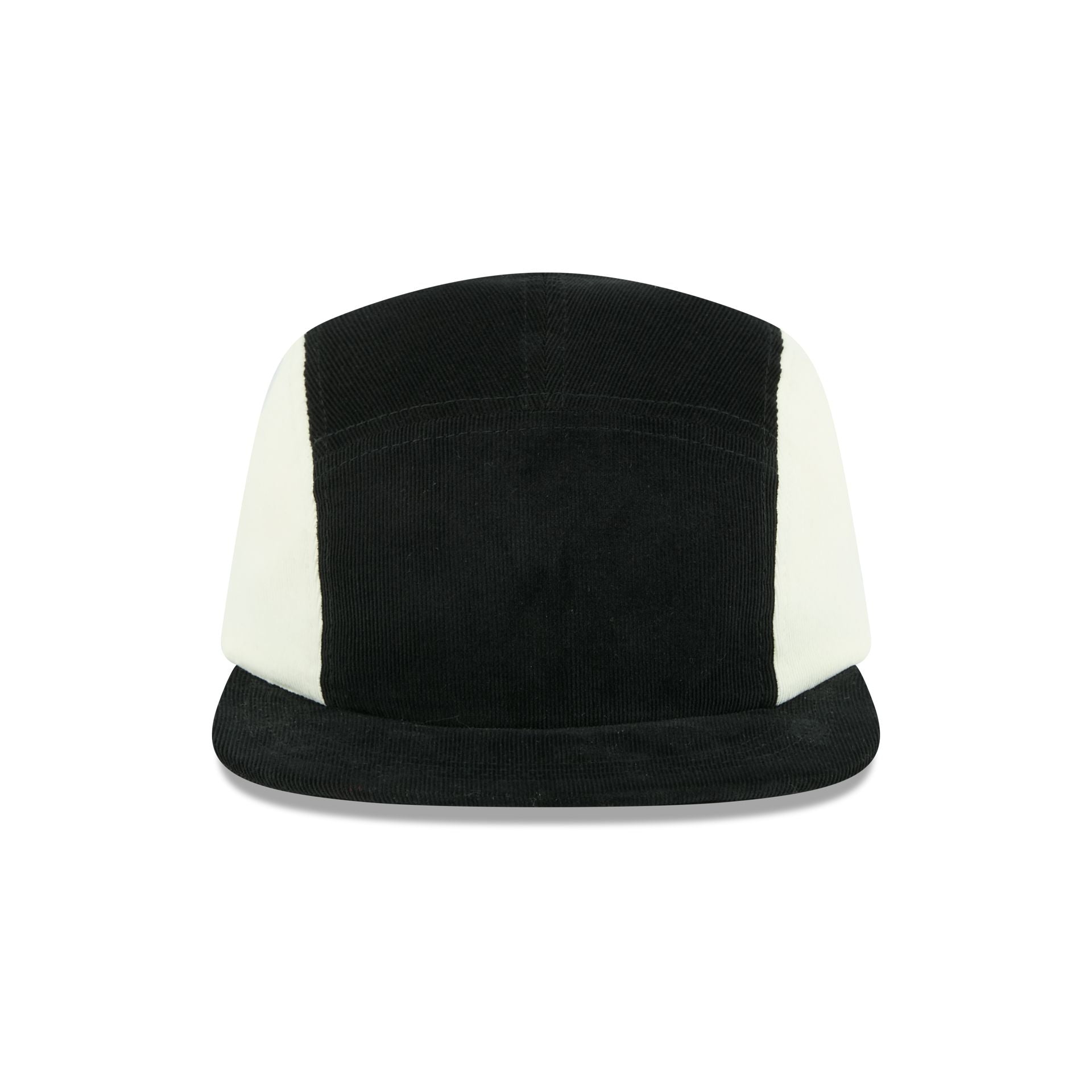 New Era Cap Black White Cord Camper Strapback Hat - Image 2