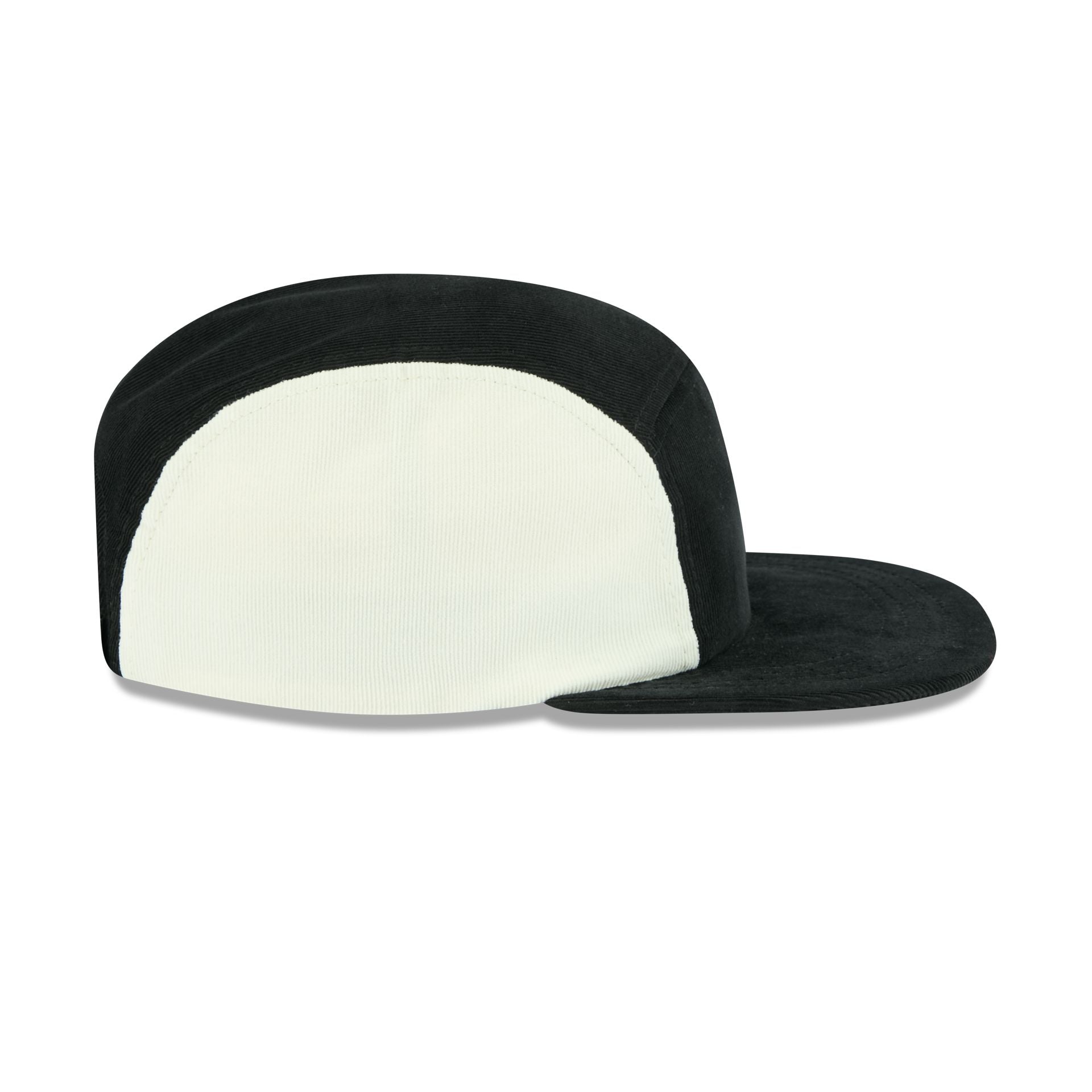 New Era Cap Black White Cord Camper Strapback Hat - Image 5