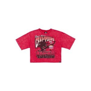 San Francisco 49ers Sport Classics Women's Cropped T-Shirt