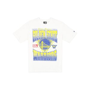 Golden State Warriors Sport Classics Washed Optic White T-Shirt