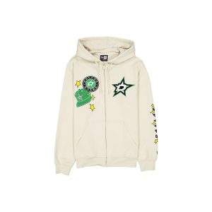 Dallas Stars Stone Logo Select Full-Zip Hoodie