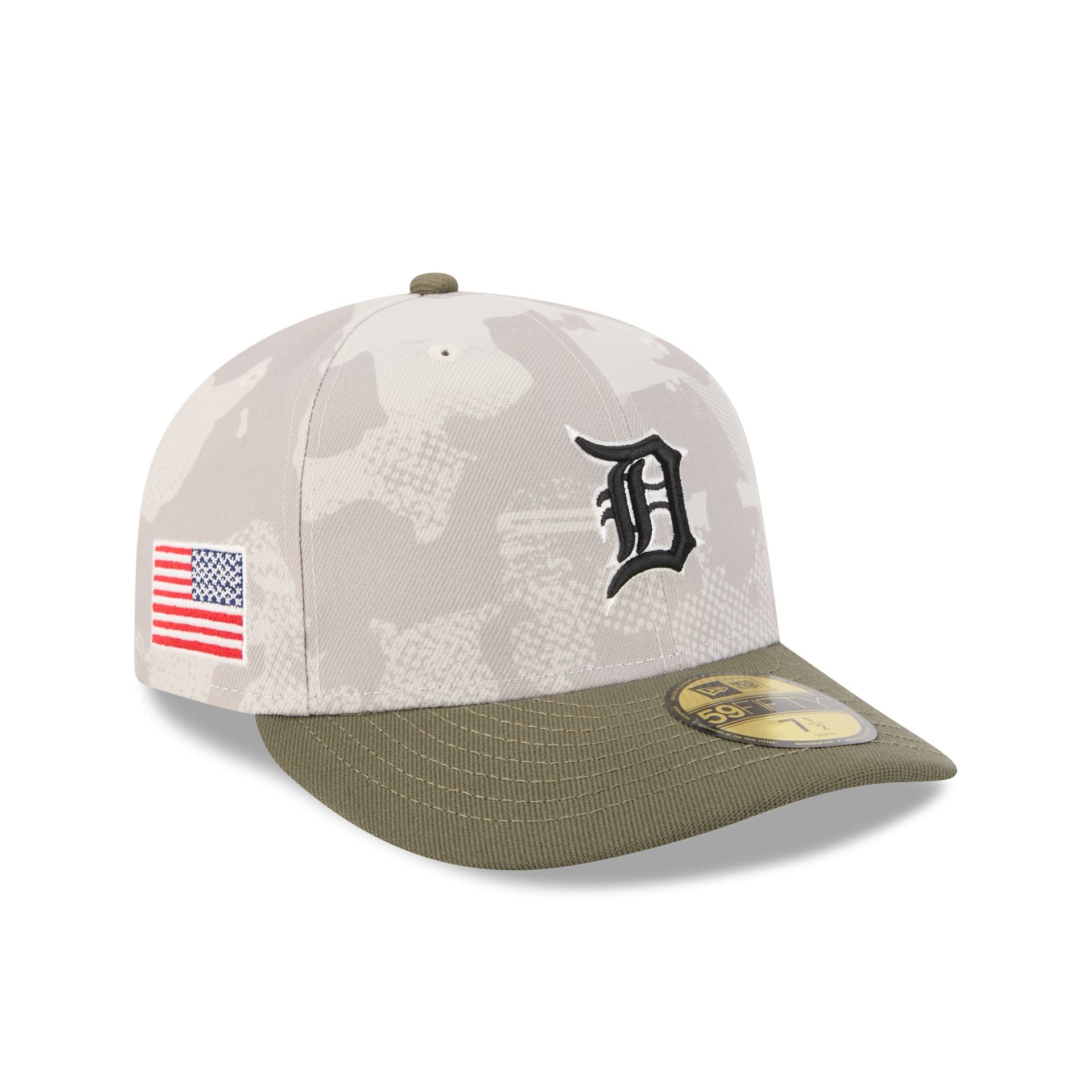 Detroit Tigers Armed Forces Day 2025 59FIFTY Fitted Hat