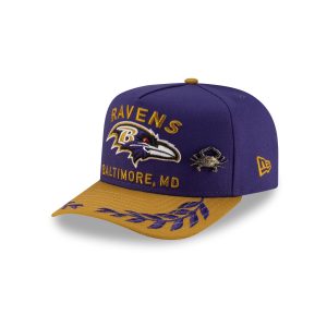 Baltimore Ravens 2025 Draft 59FIFTY A-Frame Fitted Hat