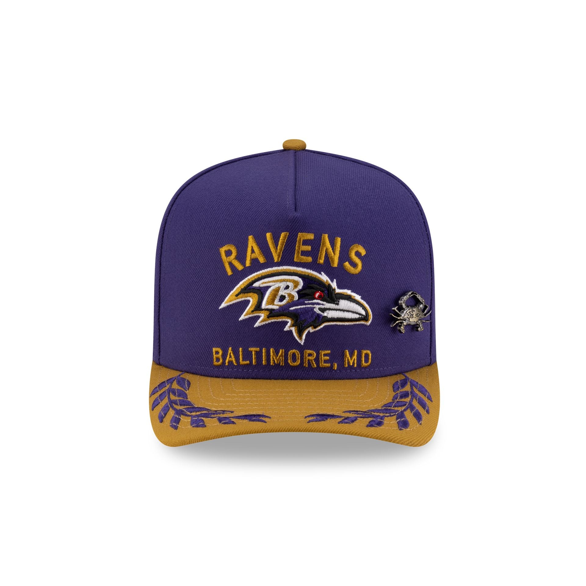Baltimore Ravens 2025 Draft 59FIFTY A-Frame Fitted Hat - Image 2