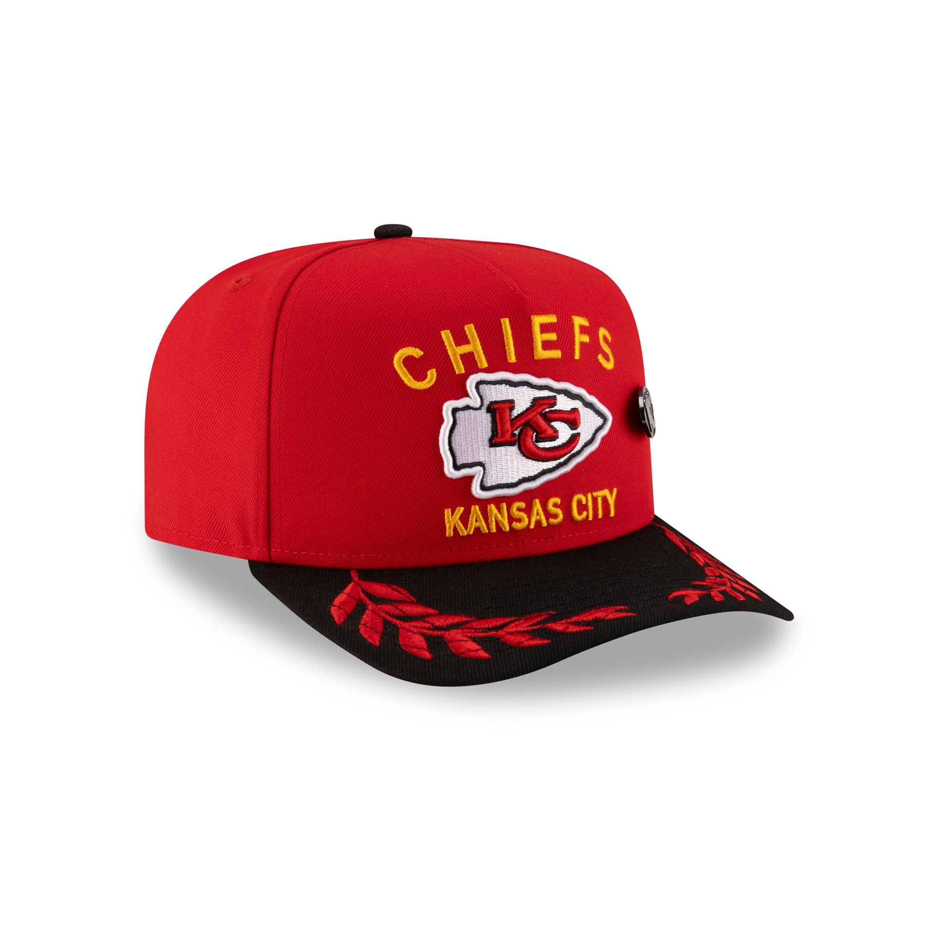 Kansas City Chiefs 2025 Draft 59FIFTY A-Frame Fitted Hat - Image 3