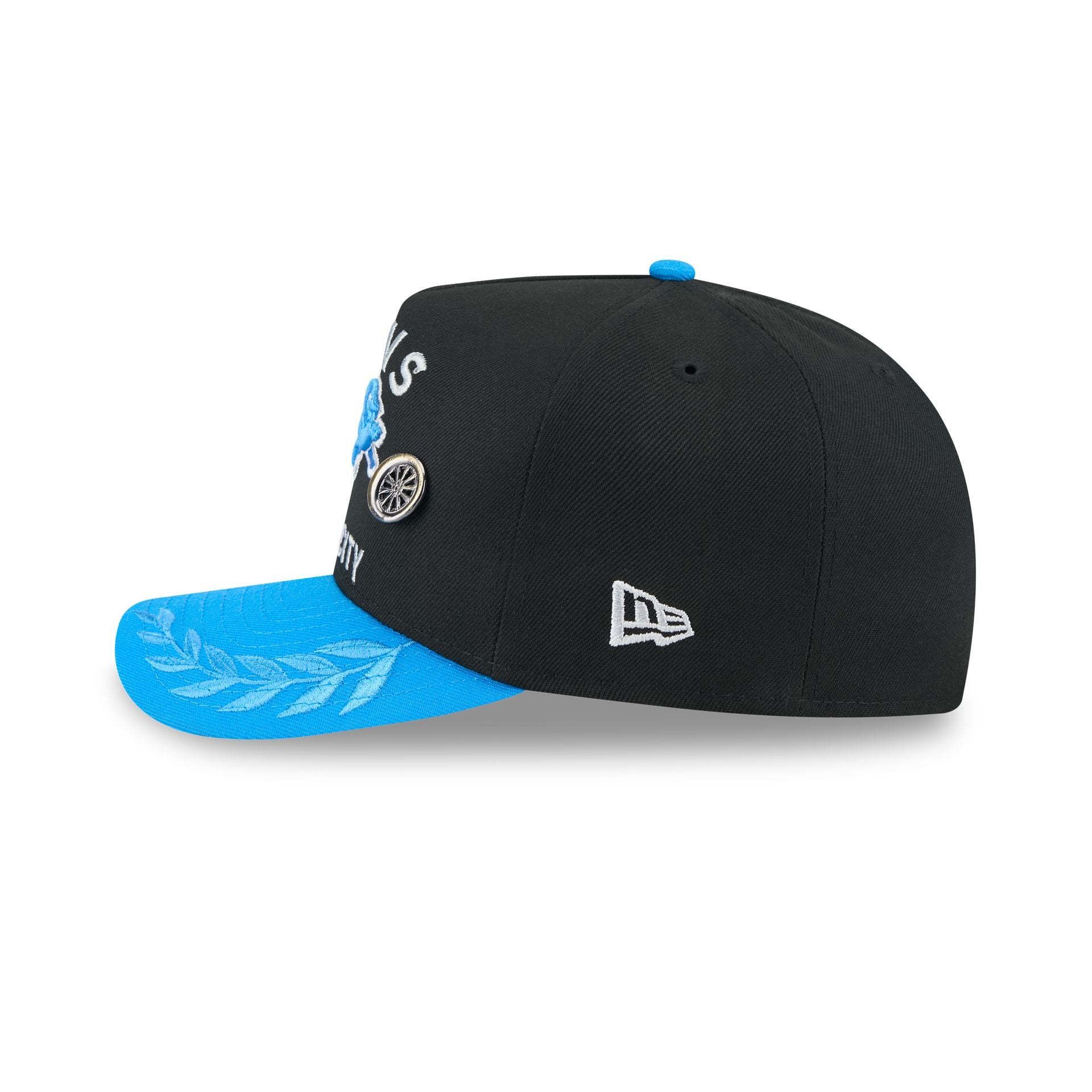 Detroit Lions 2025 Draft Black 59FIFTY A-Frame Fitted Hat - Image 4