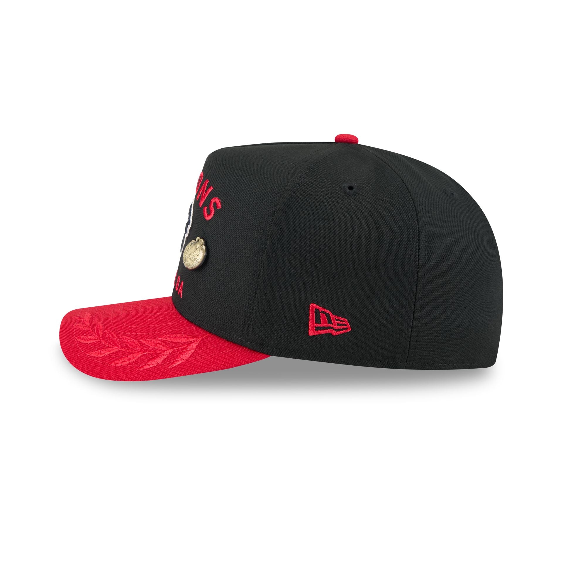 Atlanta Falcons 2025 Draft Black 59FIFTY A-Frame Fitted Hat - Image 4