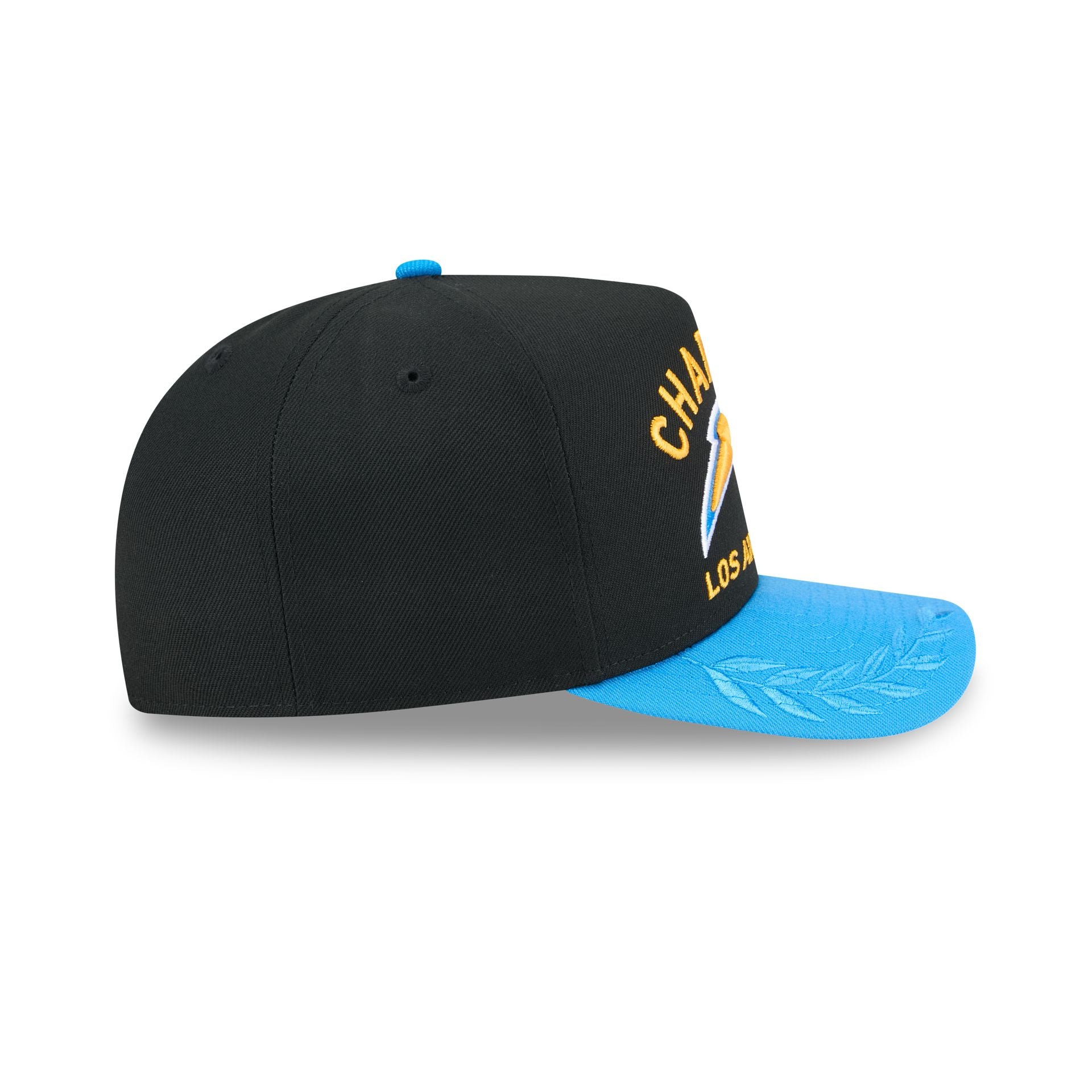Los Angeles Chargers 2025 Draft Black 59FIFTY A-Frame Fitted Hat - Image 5