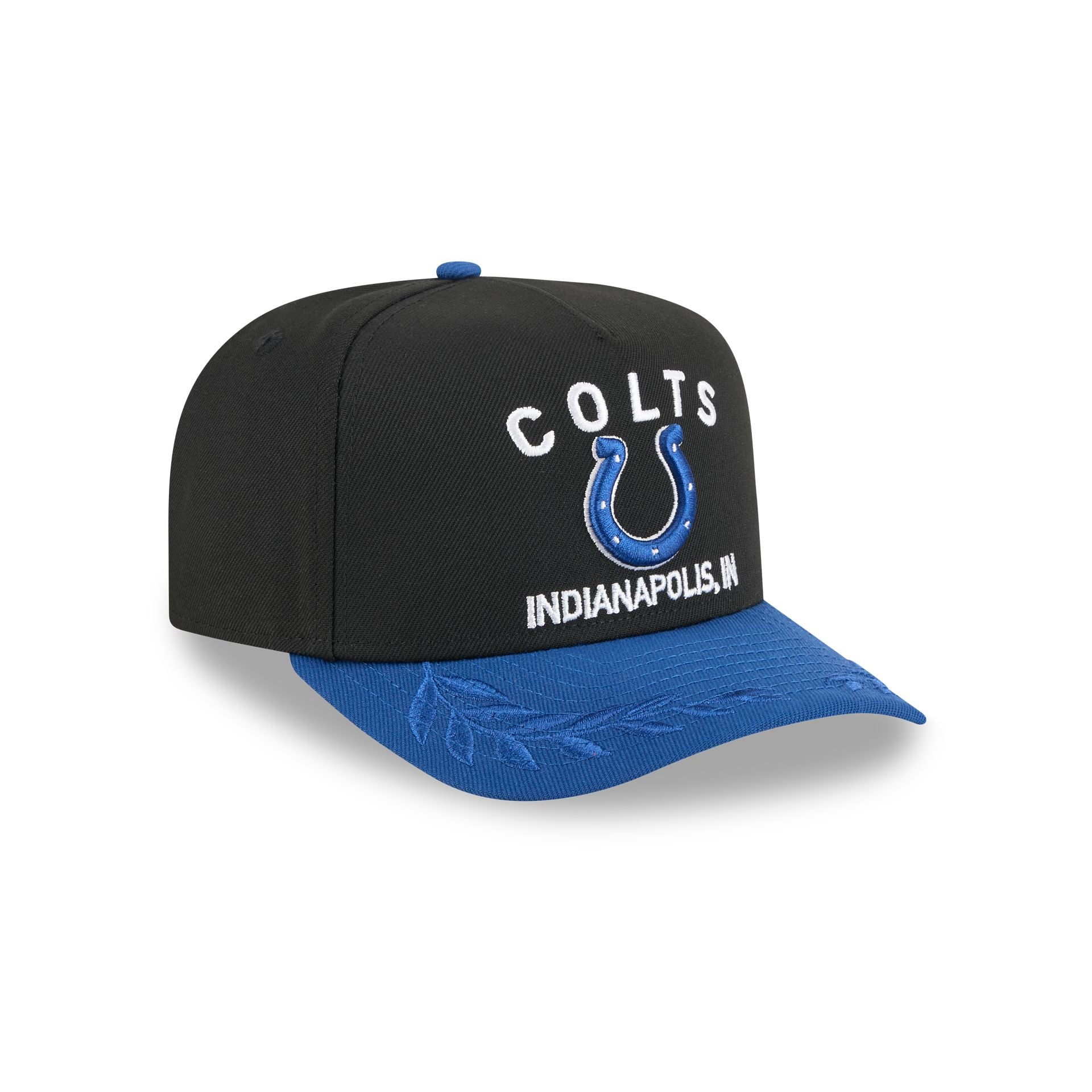 Indianapolis Colts 2025 Draft 9FIFTY A-Frame Snapback Hat - Image 3