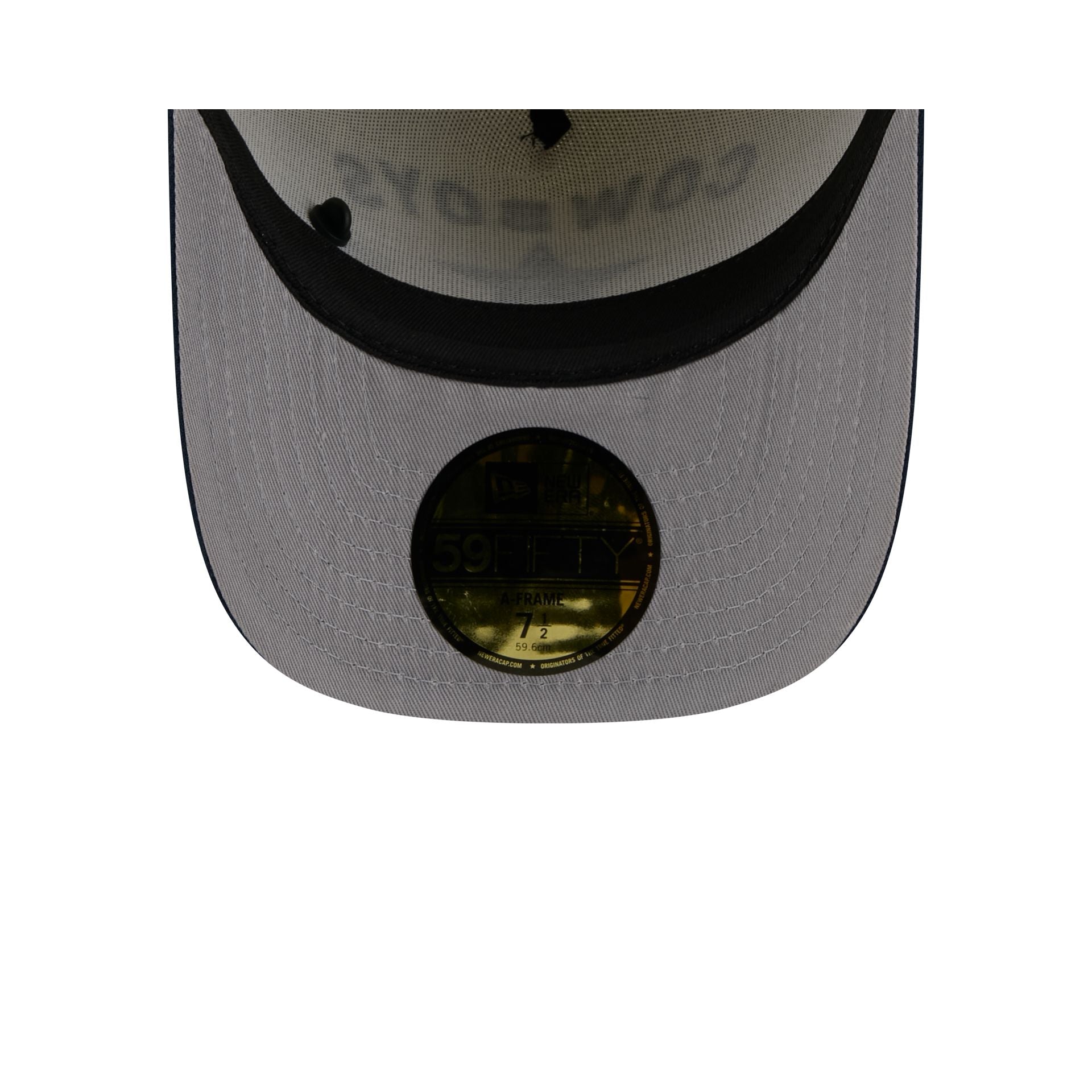 Dallas Cowboys 2025 Draft Chrome White 59FIFTY A-Frame Fitted Hat - Image 7