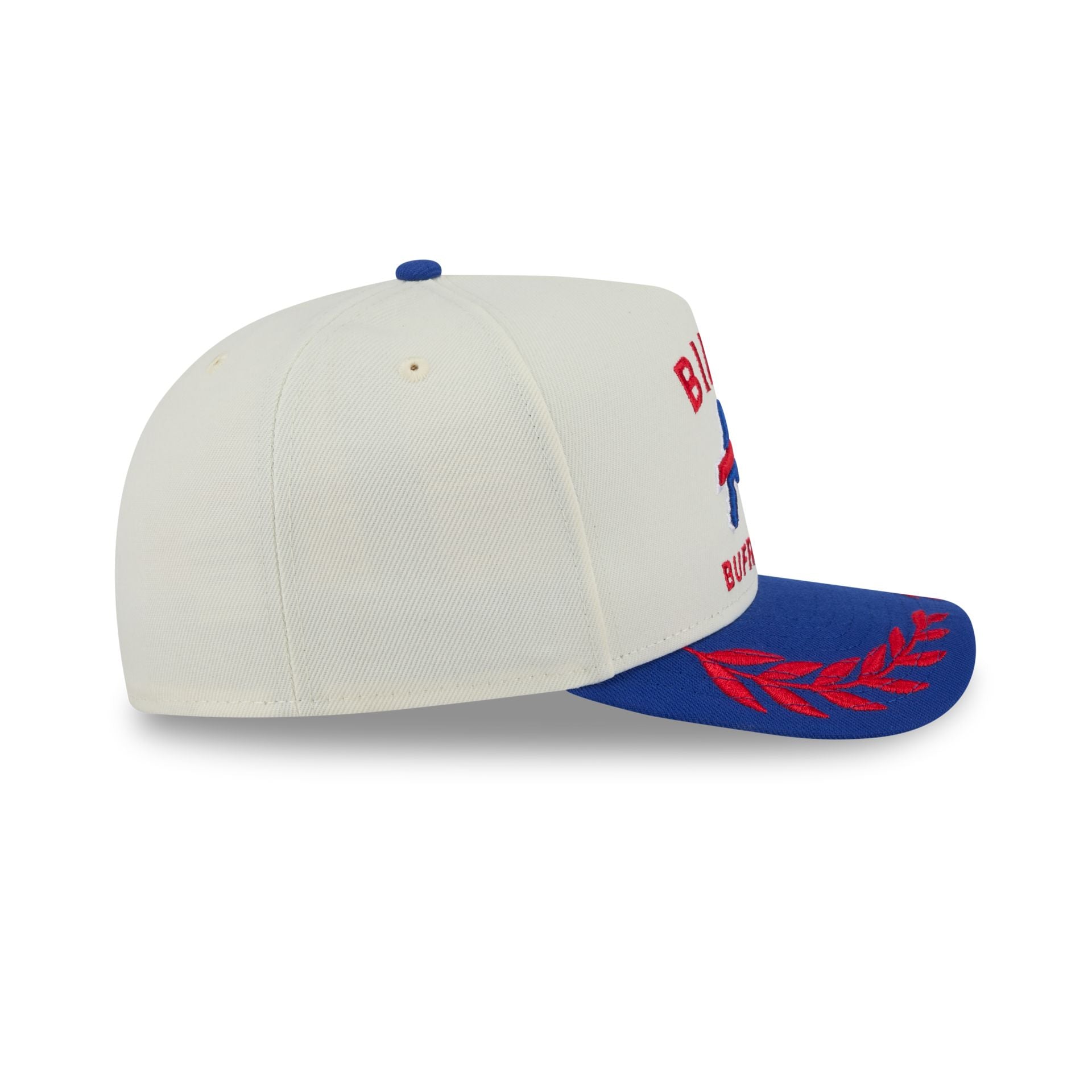 Buffalo Bills 2025 Draft Chrome White 59FIFTY A-Frame Fitted Hat - Image 5
