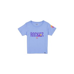 Colorado Rockies City Connect Women's Pastel Blue T-Shirt