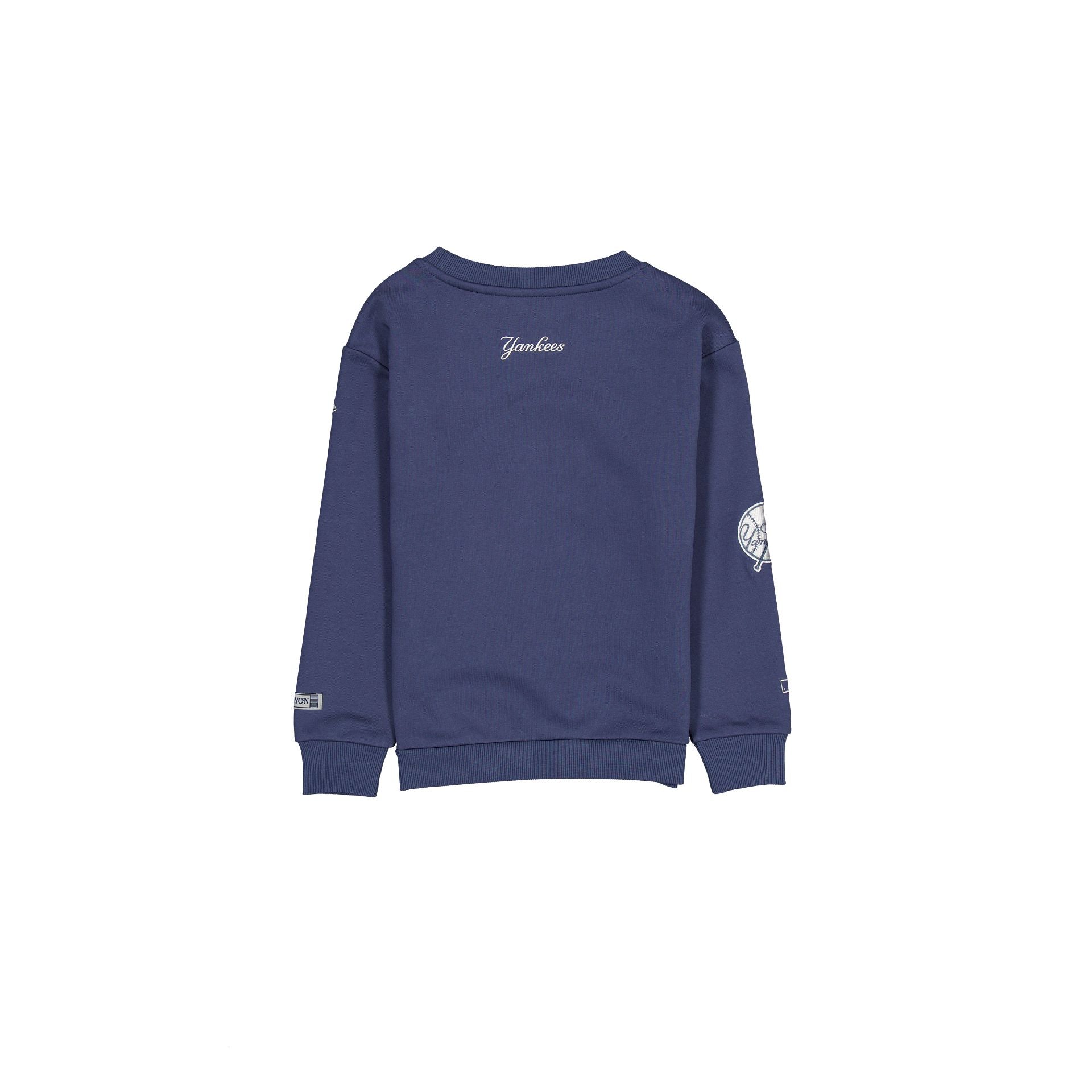 New York or Nowhere x New York Yankees Navy Youth Crewneck - Image 2