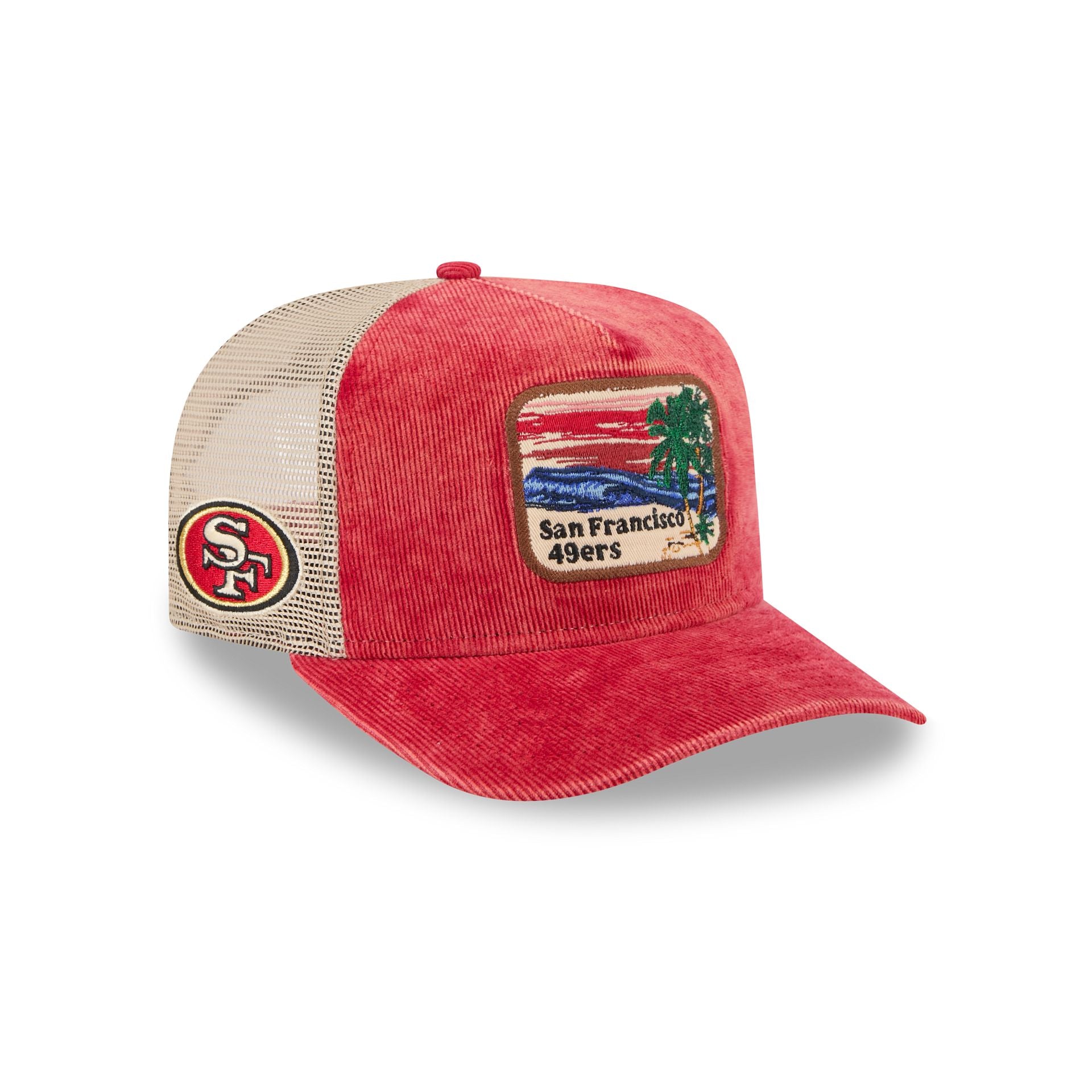 San Francisco 49ers Vintage Landscape 9FIFTY A-Frame Trucker Hat