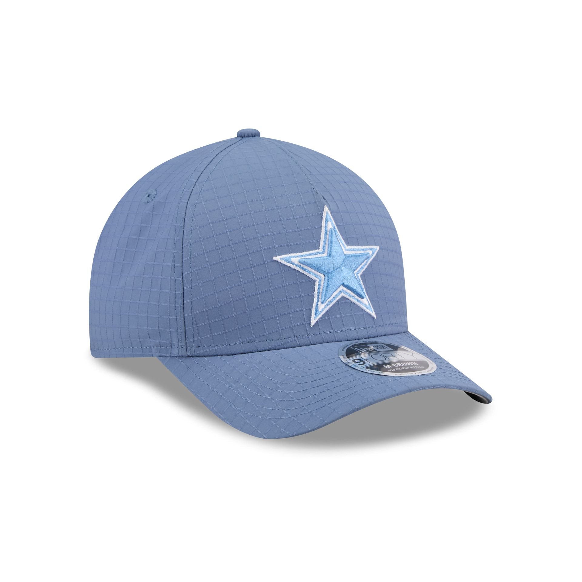 Dallas Cowboys Blue Ripstop 9FORTY M-Crown A-Frame Snapback Hat - Image 3