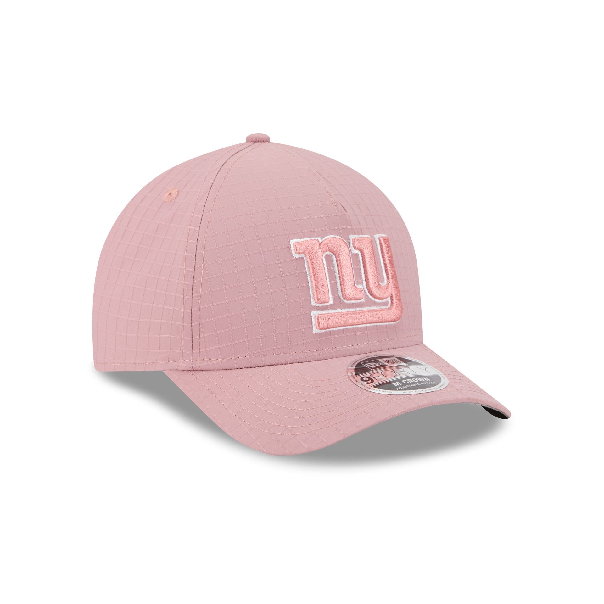 New York Giants Pink Ripstop 9FORTY M-Crown A-Frame Snapback Hat - Image 3
