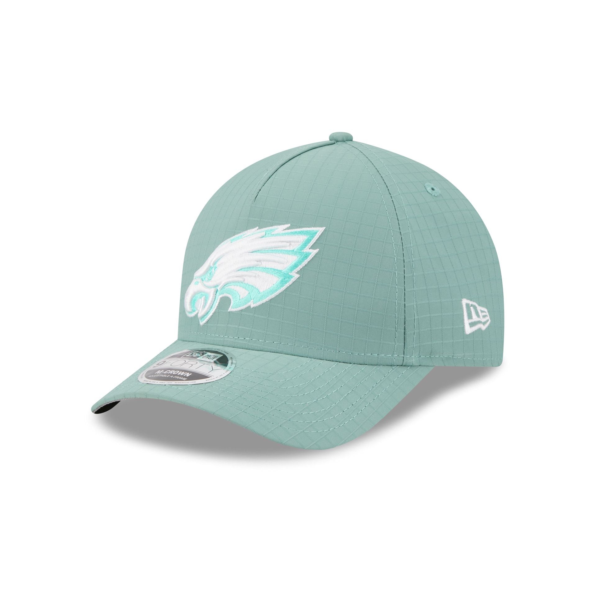 Philadelphia Eagles Green Ripstop 9FORTY M-Crown A-Frame Snapback Hat