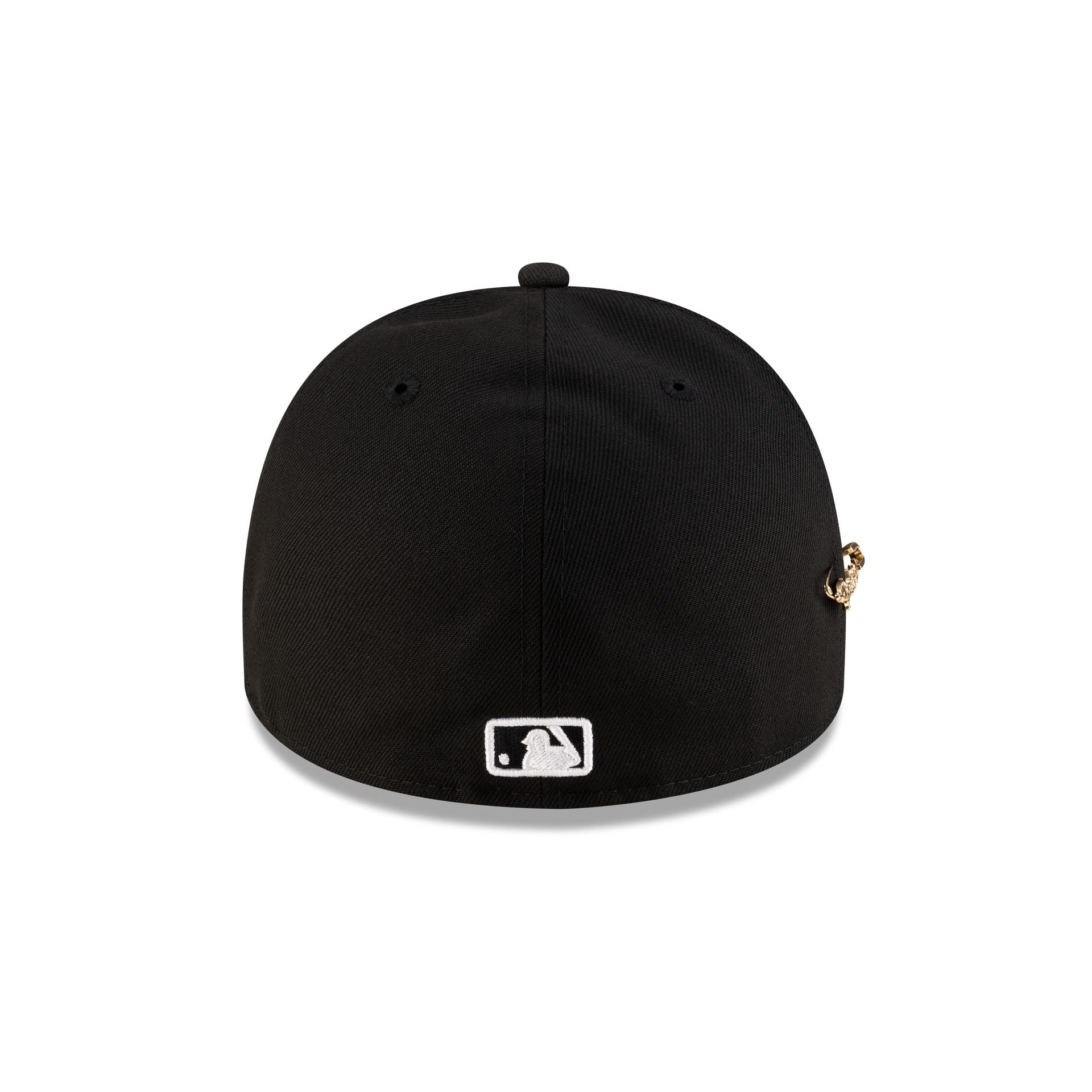San Diego Padres Black Script Safety Pin 59FIFTY A-Frame Fitted Hat - Image 6