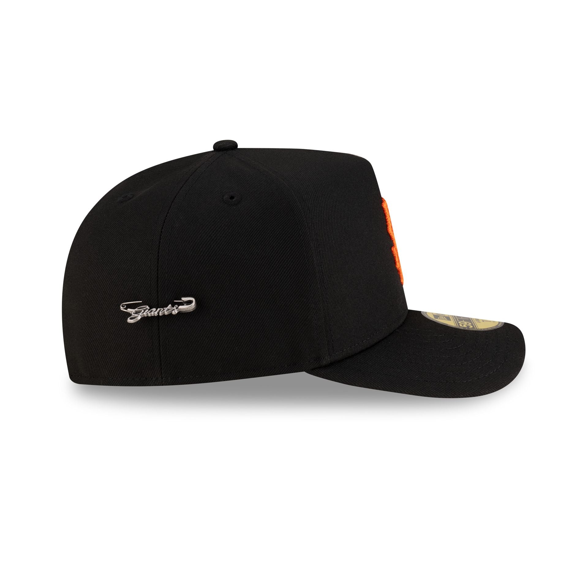 San Francisco Giants Script Safety Pin 59FIFTY A-Frame Fitted Hat - Image 4