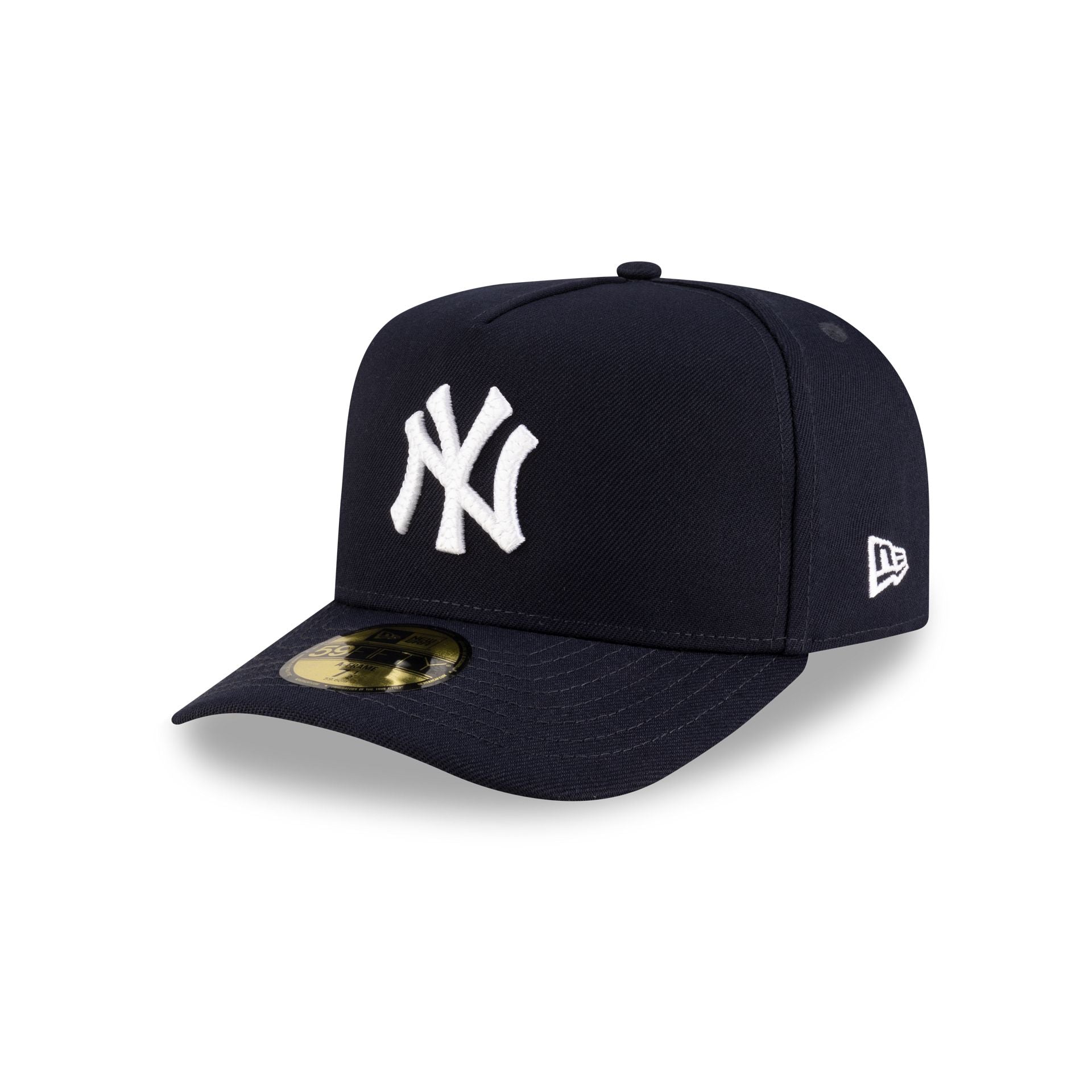 New York Yankees Script Safety Pin 59FIFTY A-Frame Fitted Hat - Image 3