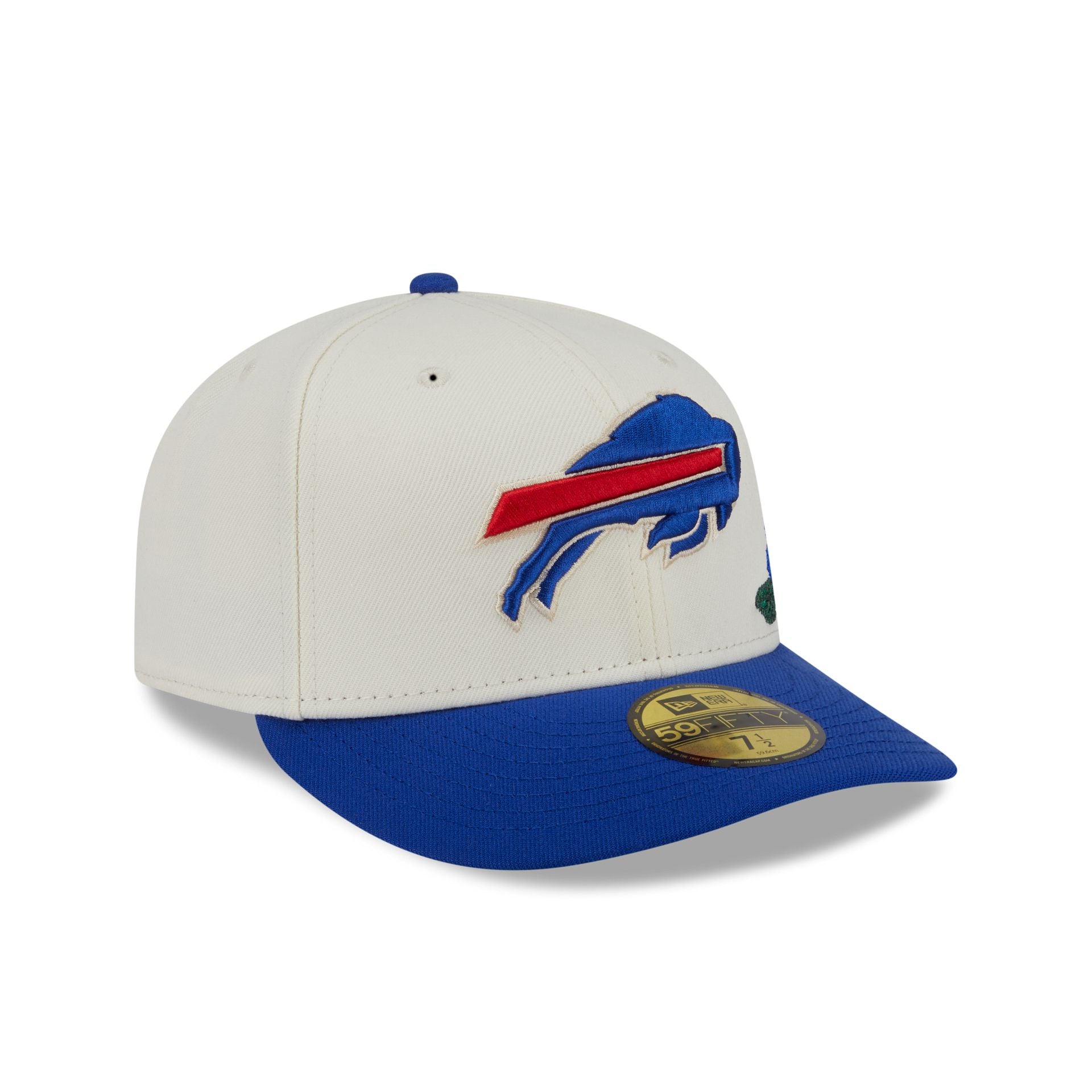 Buffalo Bills Tonal Florals White 59FIFTY Fitted Hat - Image 3