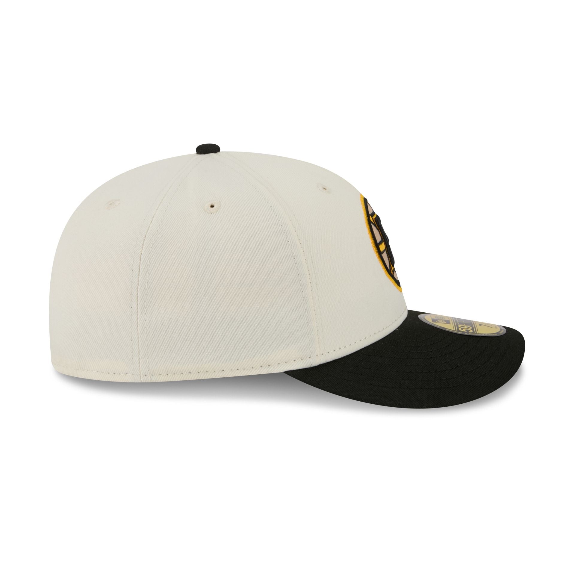 Boston Bruins Tonal Florals White 59FIFTY Fitted Hat - Image 5