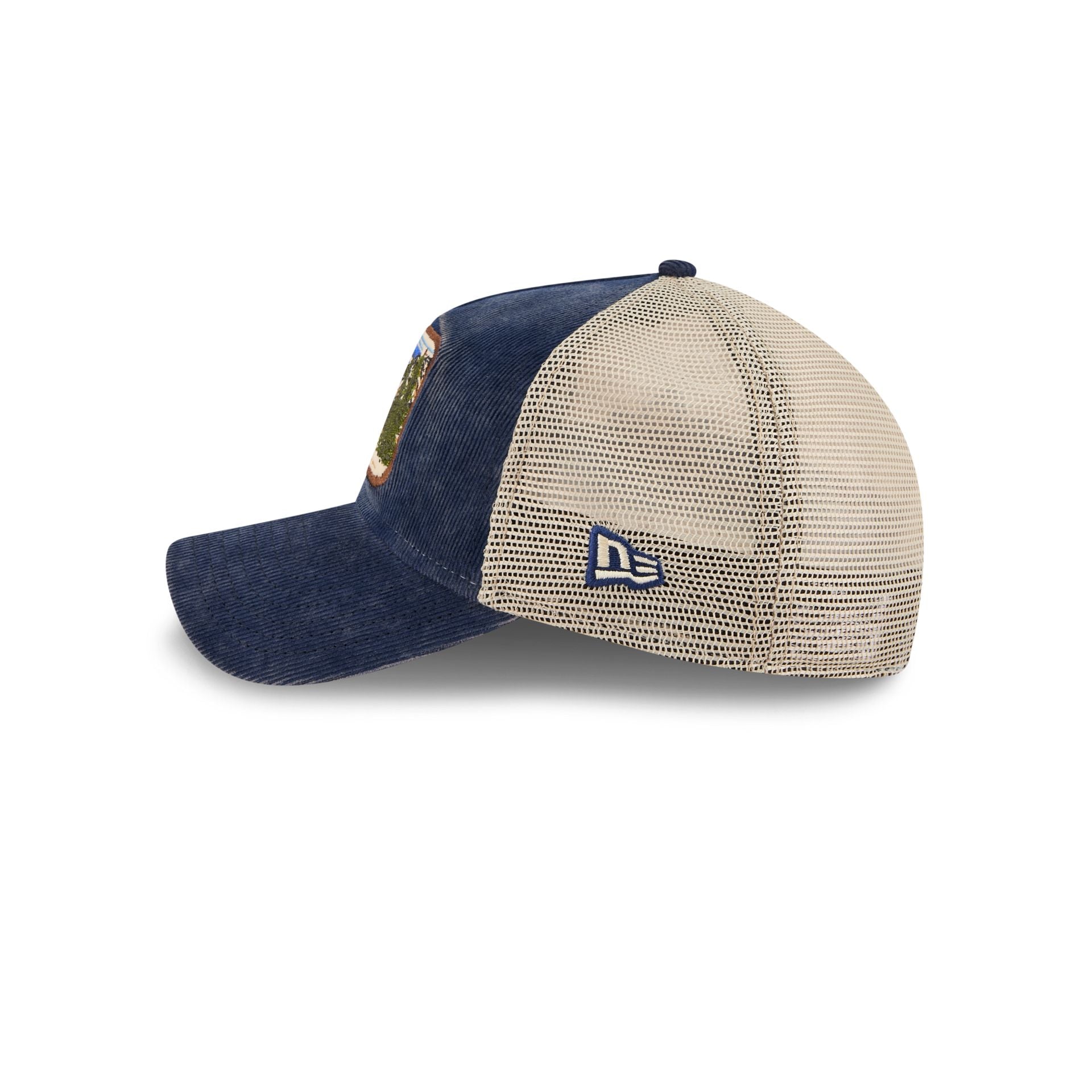 Toronto Maple Leafs Vintage Landscape 9TWENTY A-Frame Trucker Hat - Image 5