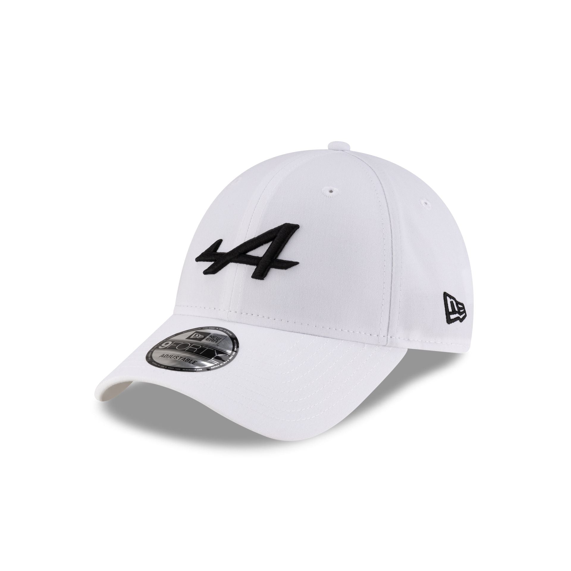 BWT Alpine F1 Team Essential White 9FORTY Snapback Hat - Image 3
