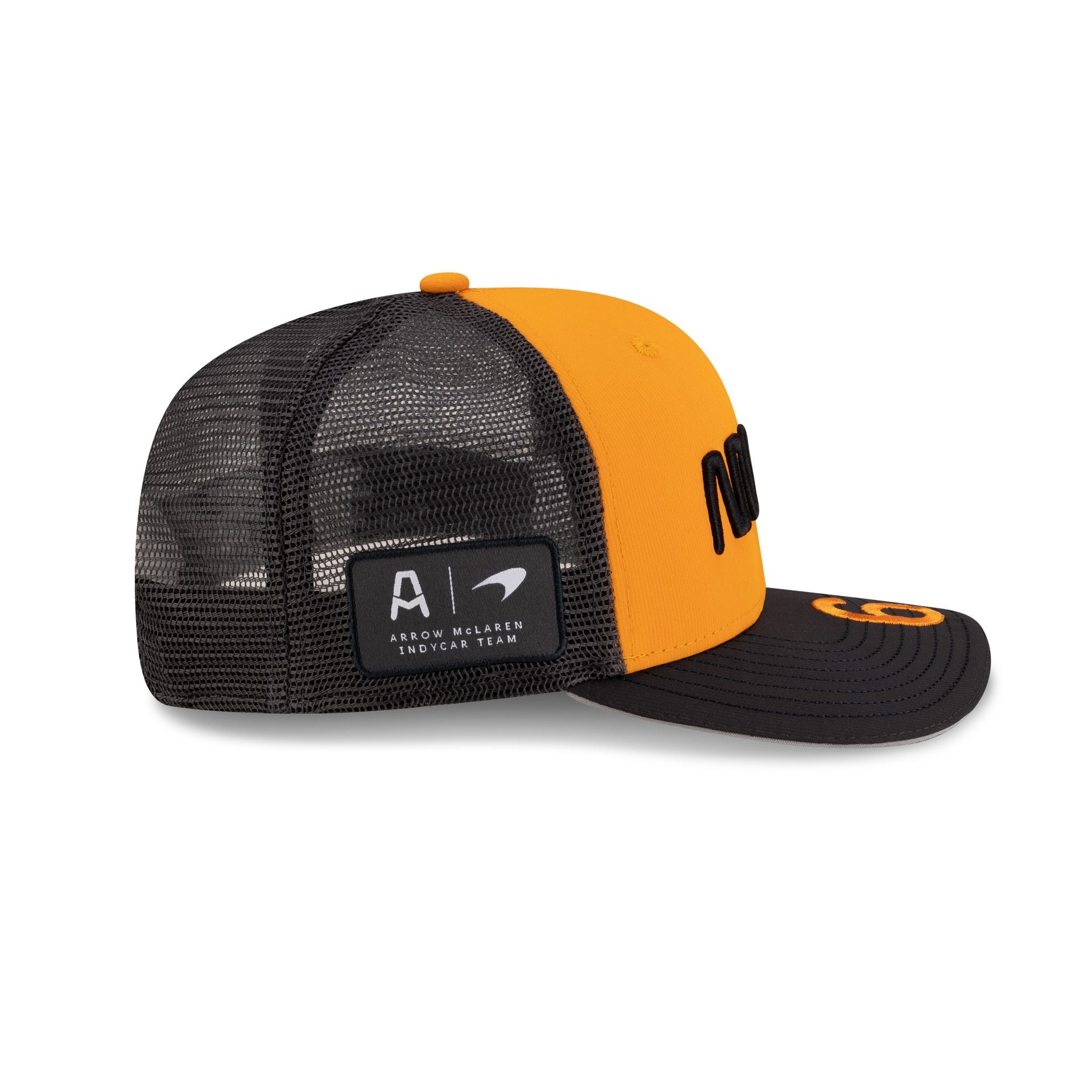 Arrow McLaren IndyCar Team Nolan Siegel 9SEVENTY Trucker Hat - Image 4
