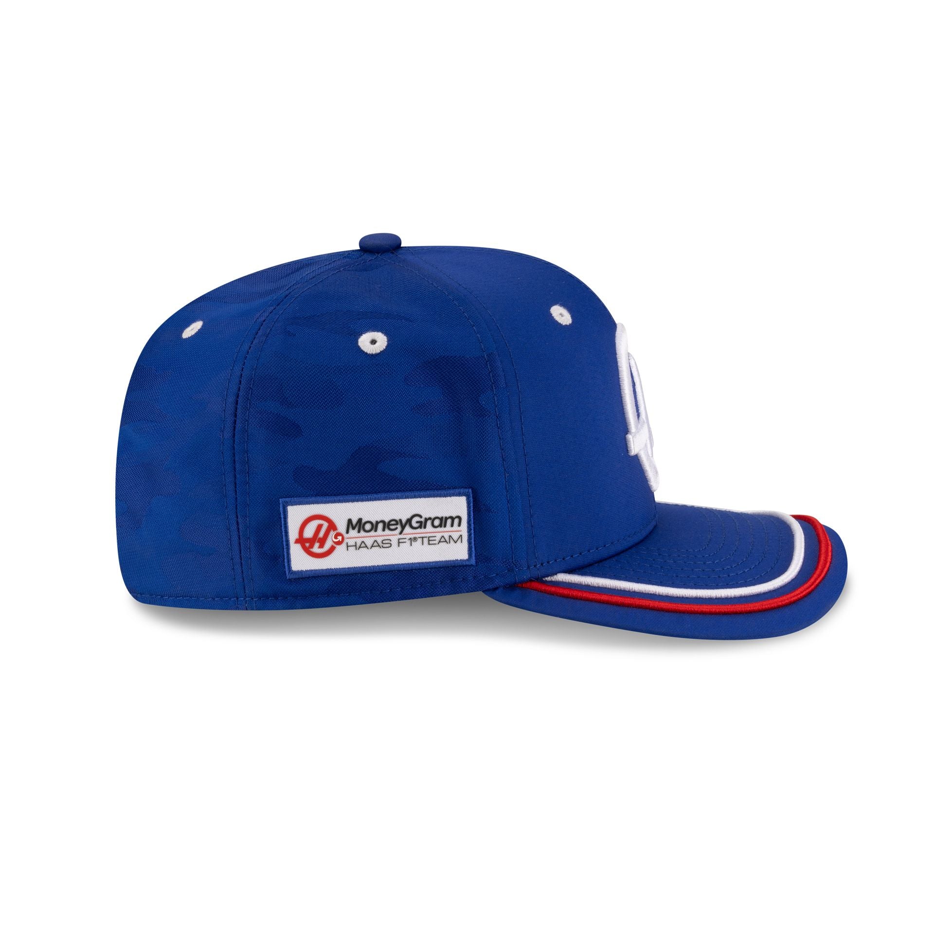 2025 Silverstone Race Special MoneyGram Haas F1 Team 9SEVENTY Stretch-Snap Hat - Image 4