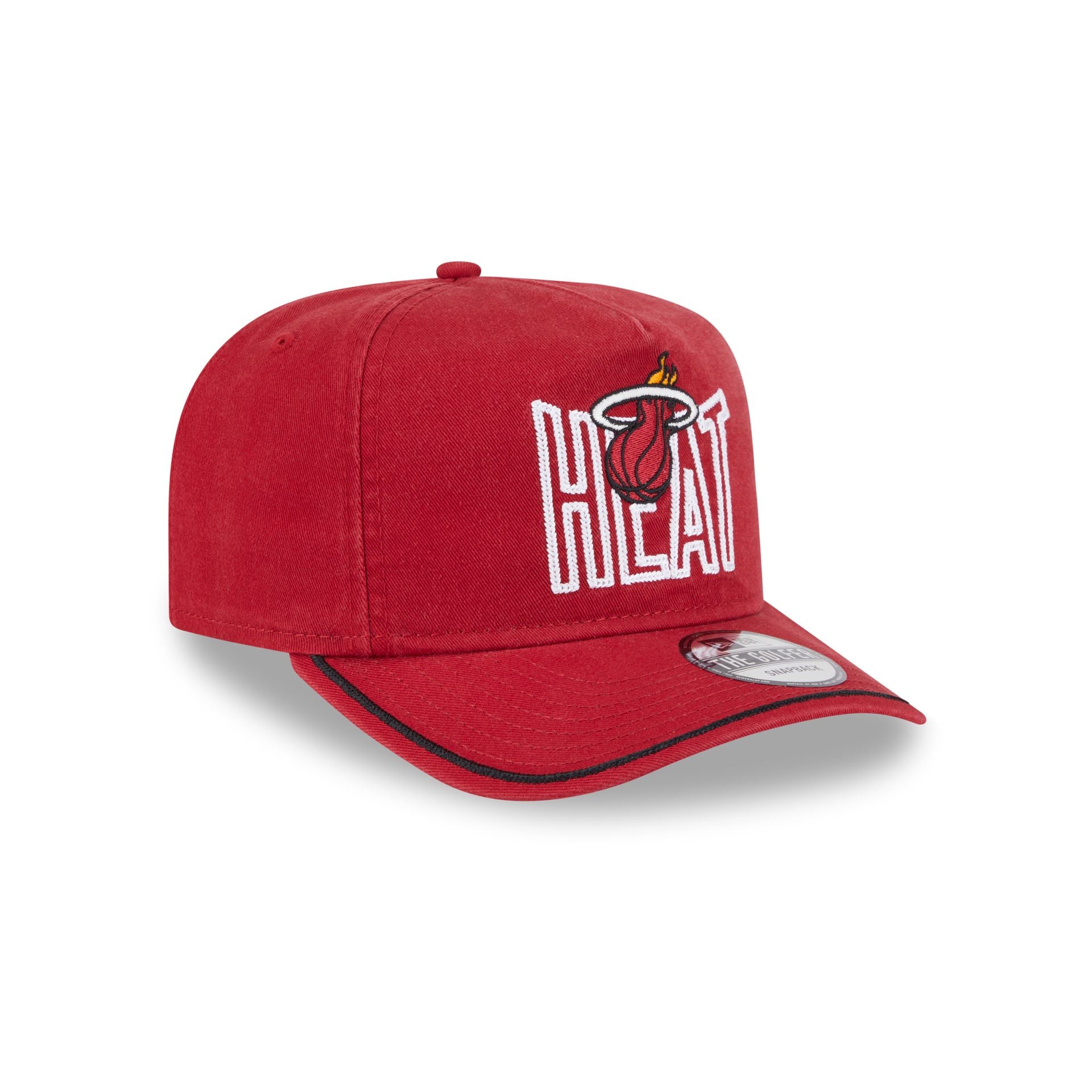 Miami Heat Chainstitch Golfer Hat - Image 3