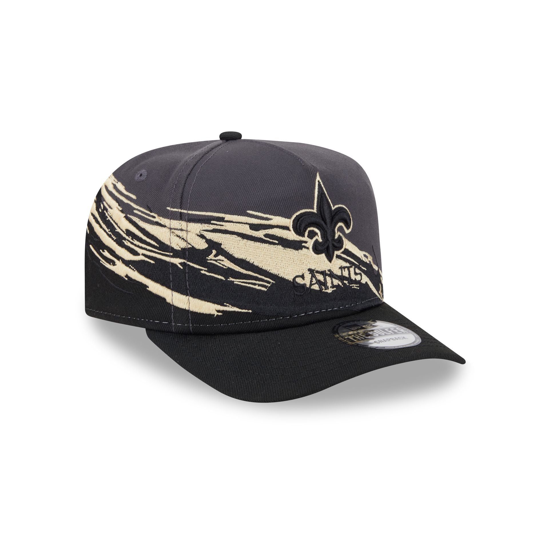New Orleans Saints Graphite Brushstroke Golfer Hat - Image 3