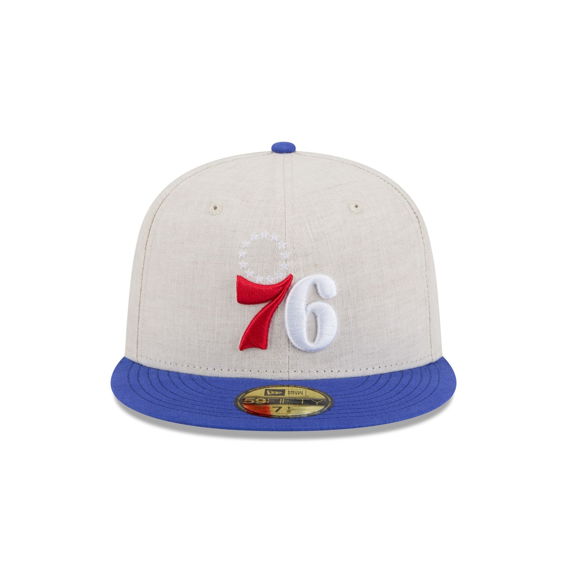 Philadelphia 76ers Linen 59FIFTY Fitted Hat - Image 2